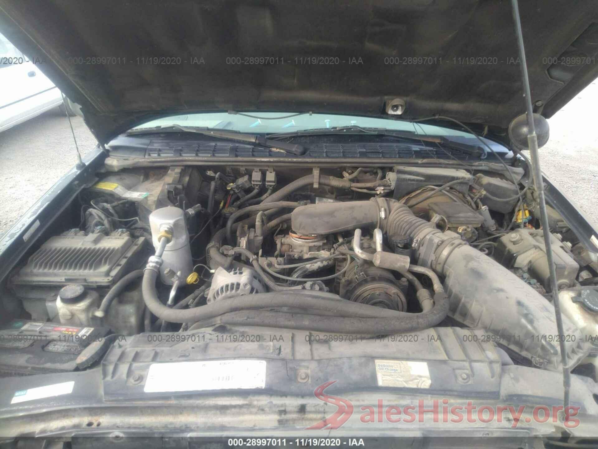 1GNCT18W8VK227085 1997 CHEVROLET BLAZER