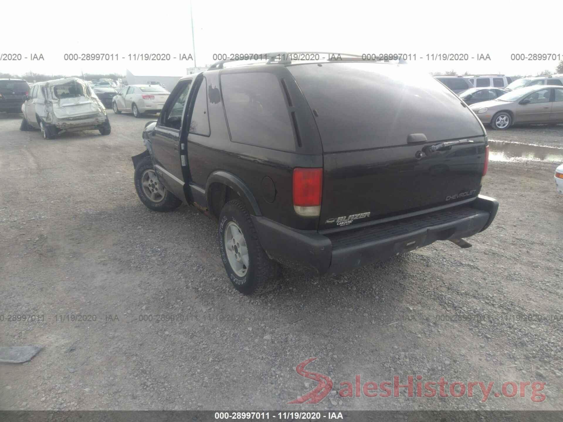 1GNCT18W8VK227085 1997 CHEVROLET BLAZER