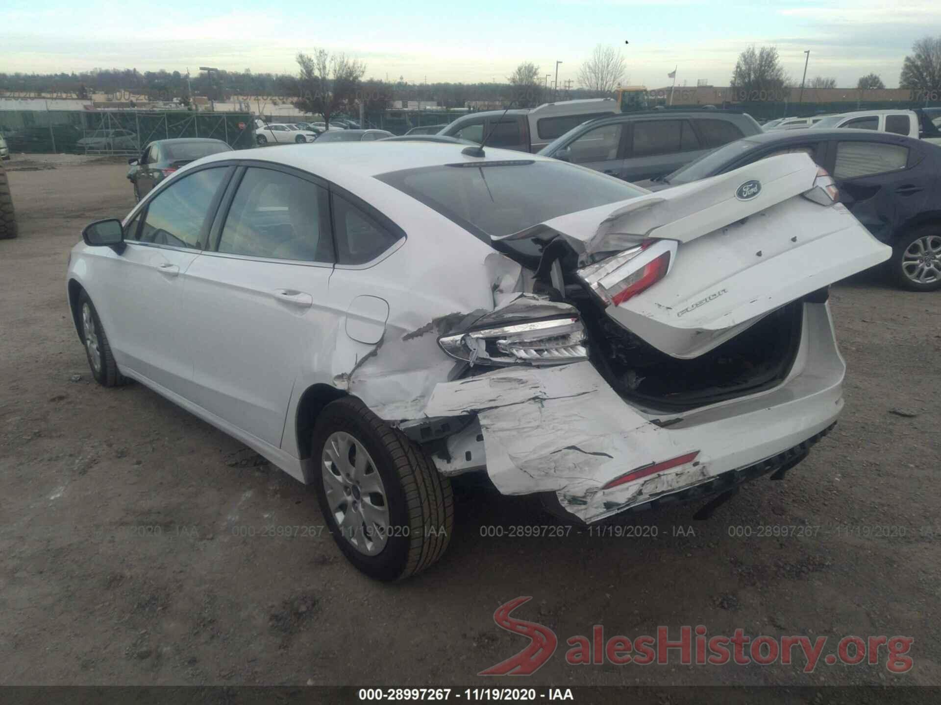 3FA6P0G76KR279701 2019 FORD FUSION