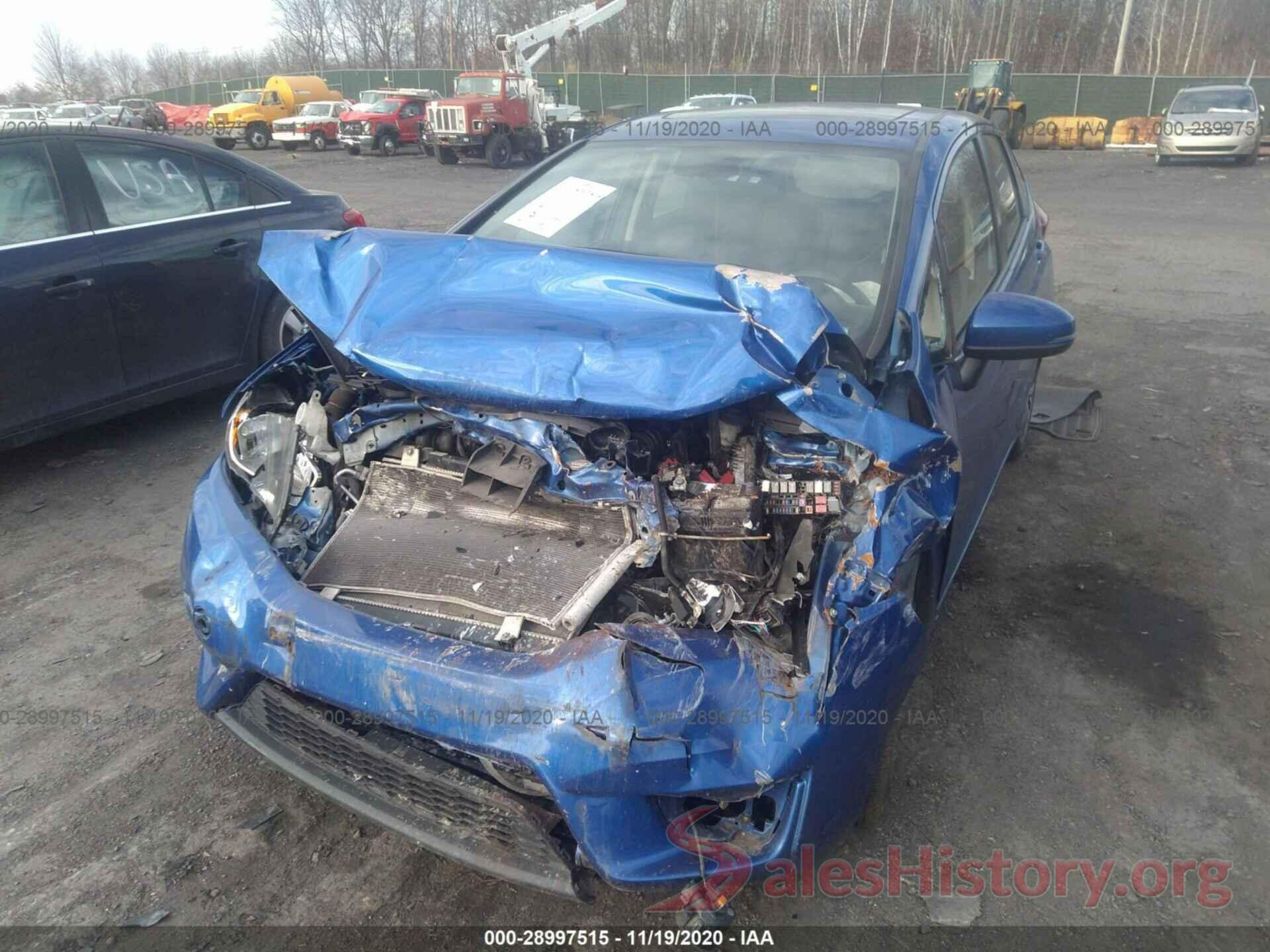 JHMGK5H82HS009894 2017 HONDA FIT