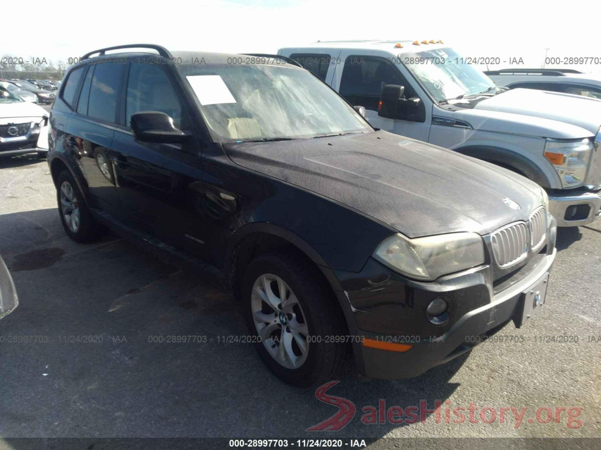 WBXPC9C44AWJ37565 2010 BMW X3