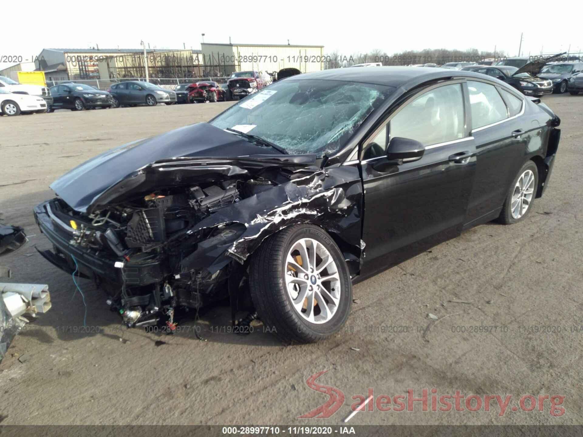 3FA6P0HD6LR164747 2020 FORD FUSION