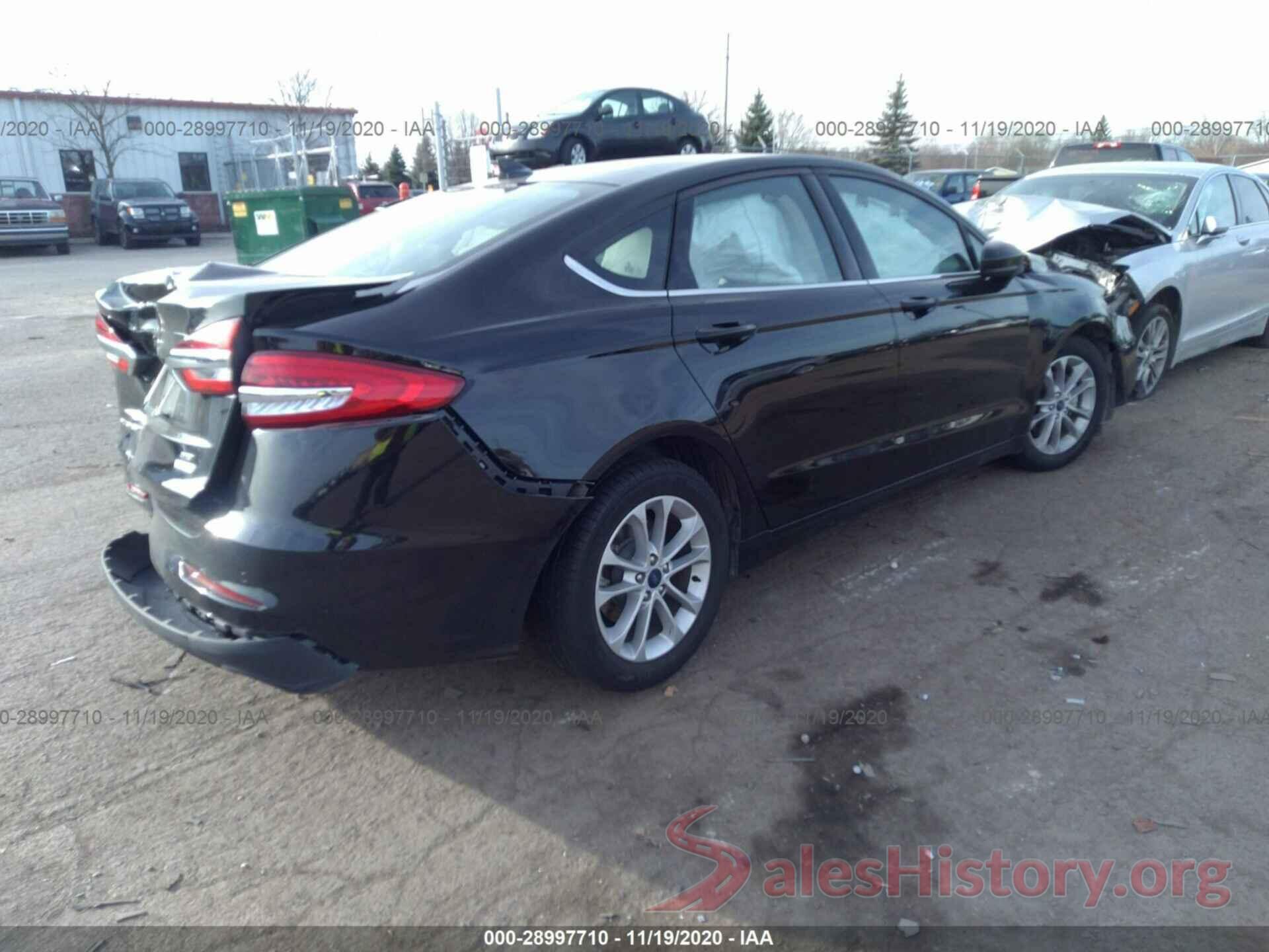 3FA6P0HD6LR164747 2020 FORD FUSION