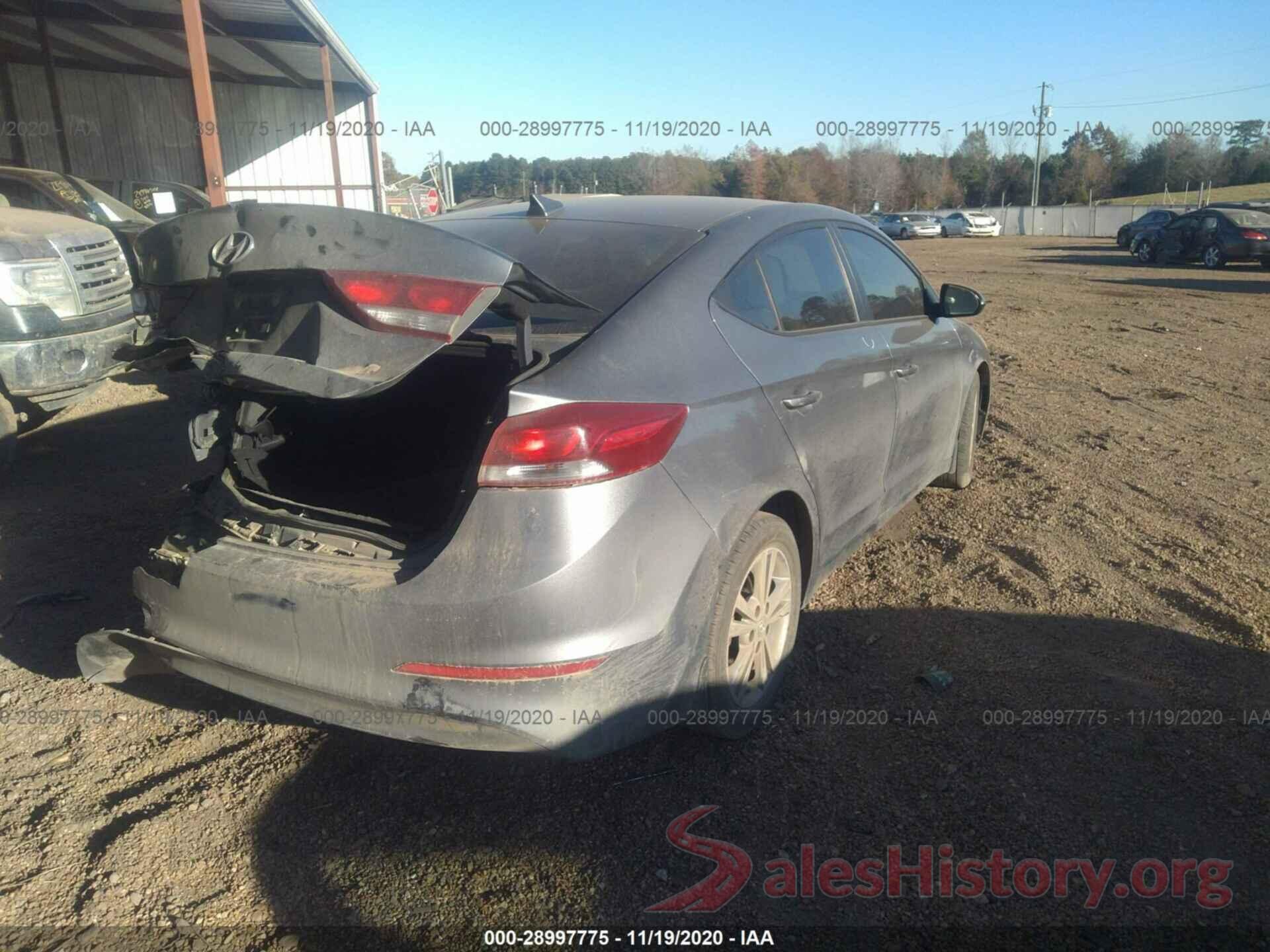 KMHD84LF0JU589221 2018 HYUNDAI ELANTRA