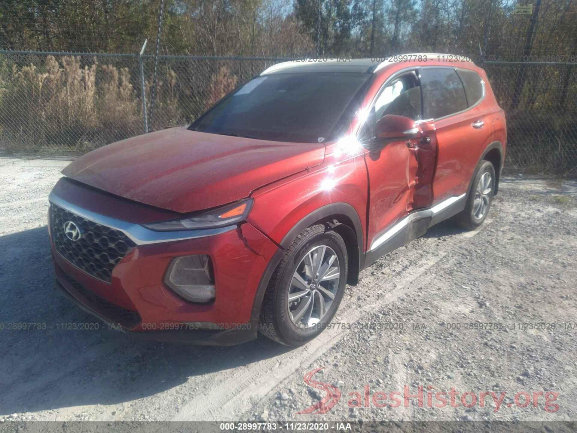 5NMS33AD6LH168040 2020 HYUNDAI SANTA FE