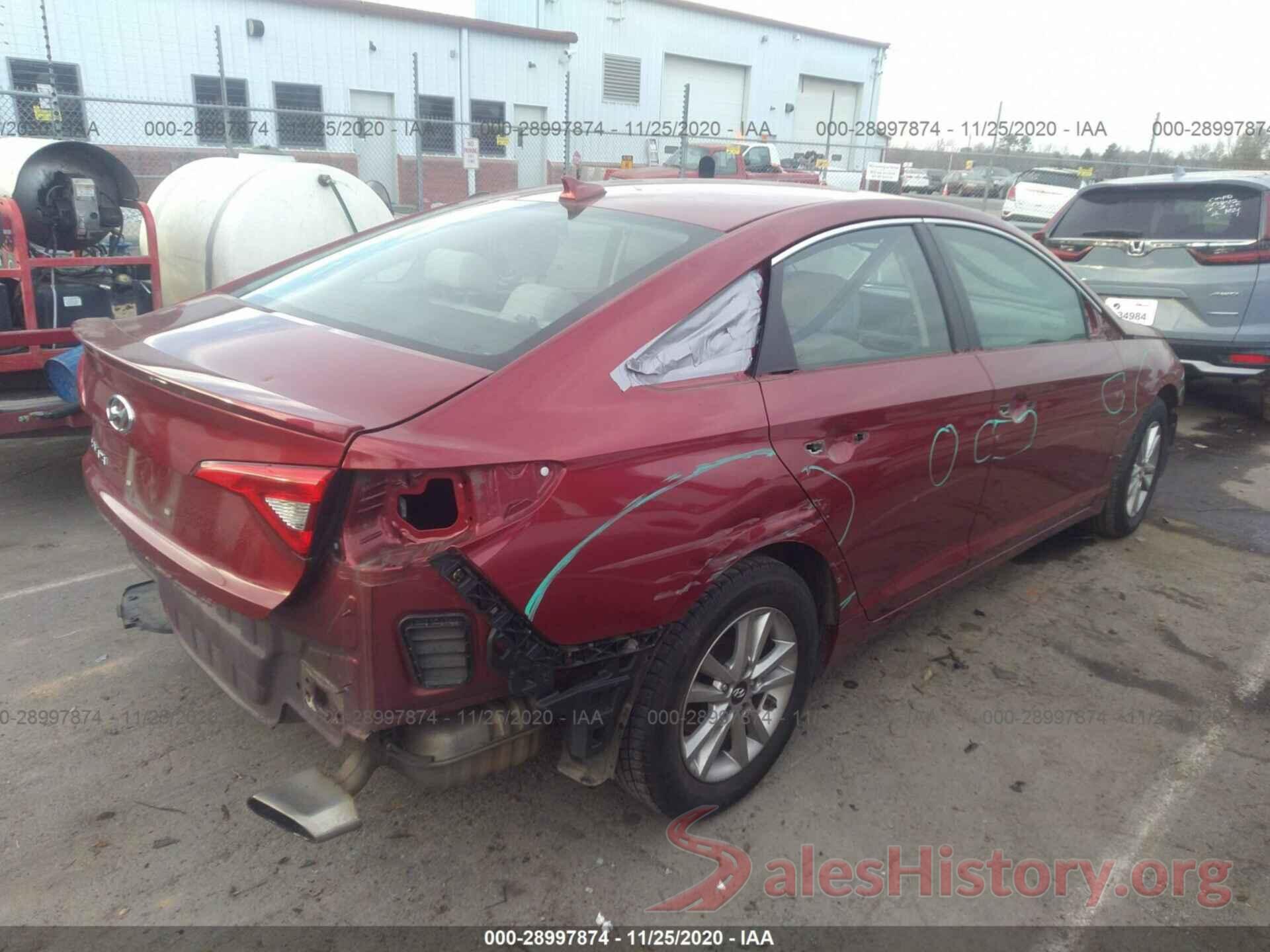 5NPE24AF9GH304452 2016 HYUNDAI SONATA