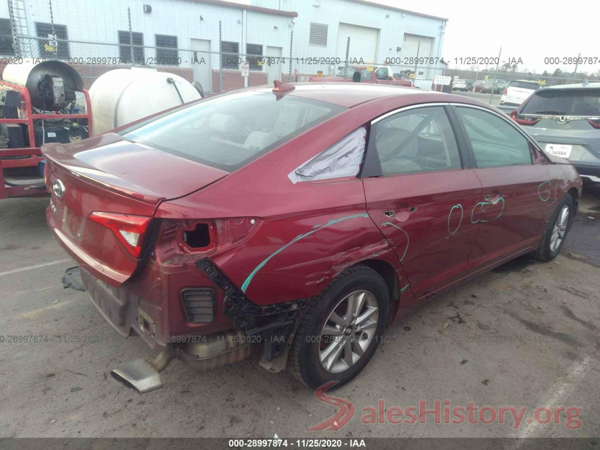 5NPE24AF9GH304452 2016 HYUNDAI SONATA