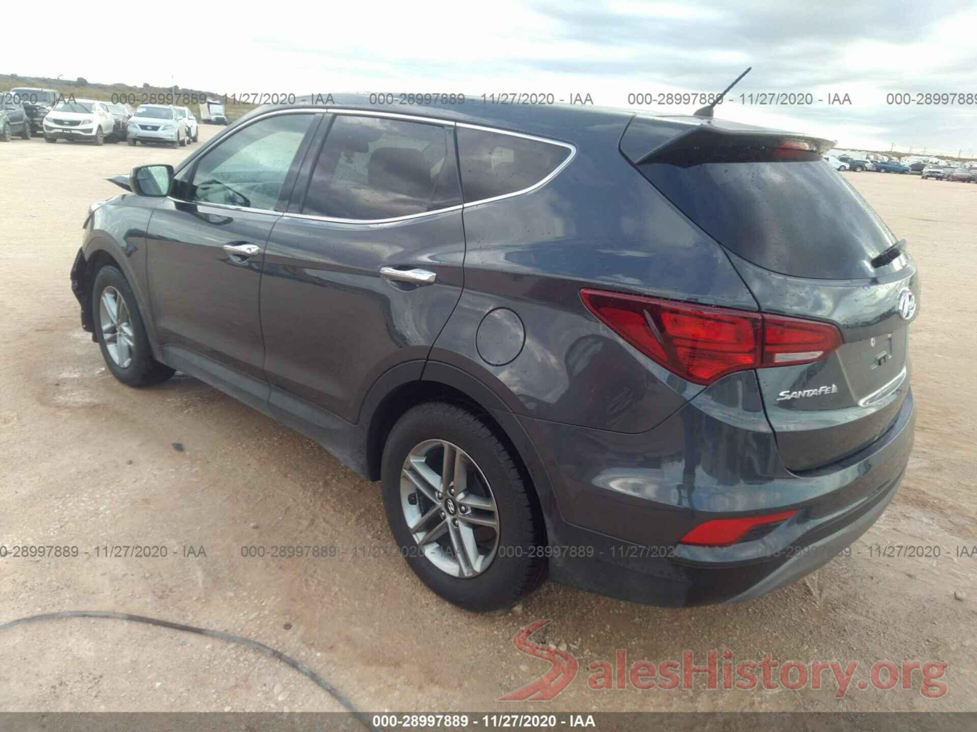 5XYZTDLB0JG557814 2018 HYUNDAI SANTA FE SPORT