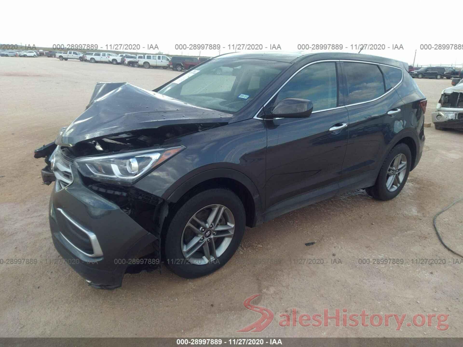 5XYZTDLB0JG557814 2018 HYUNDAI SANTA FE SPORT