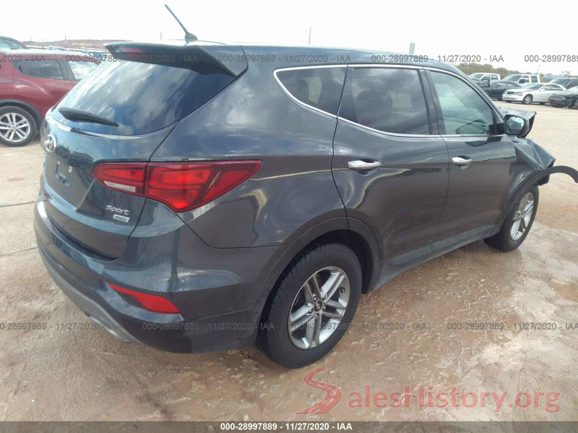 5XYZTDLB0JG557814 2018 HYUNDAI SANTA FE SPORT