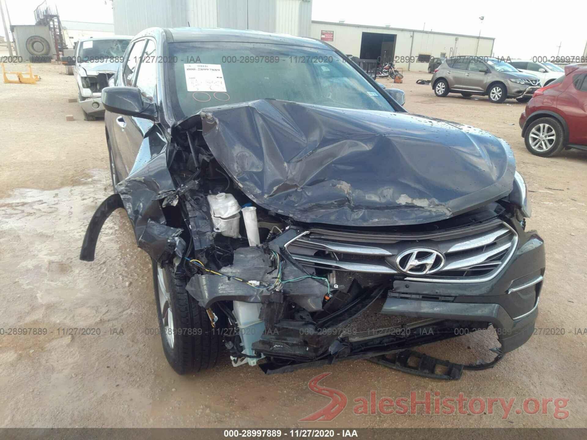 5XYZTDLB0JG557814 2018 HYUNDAI SANTA FE SPORT