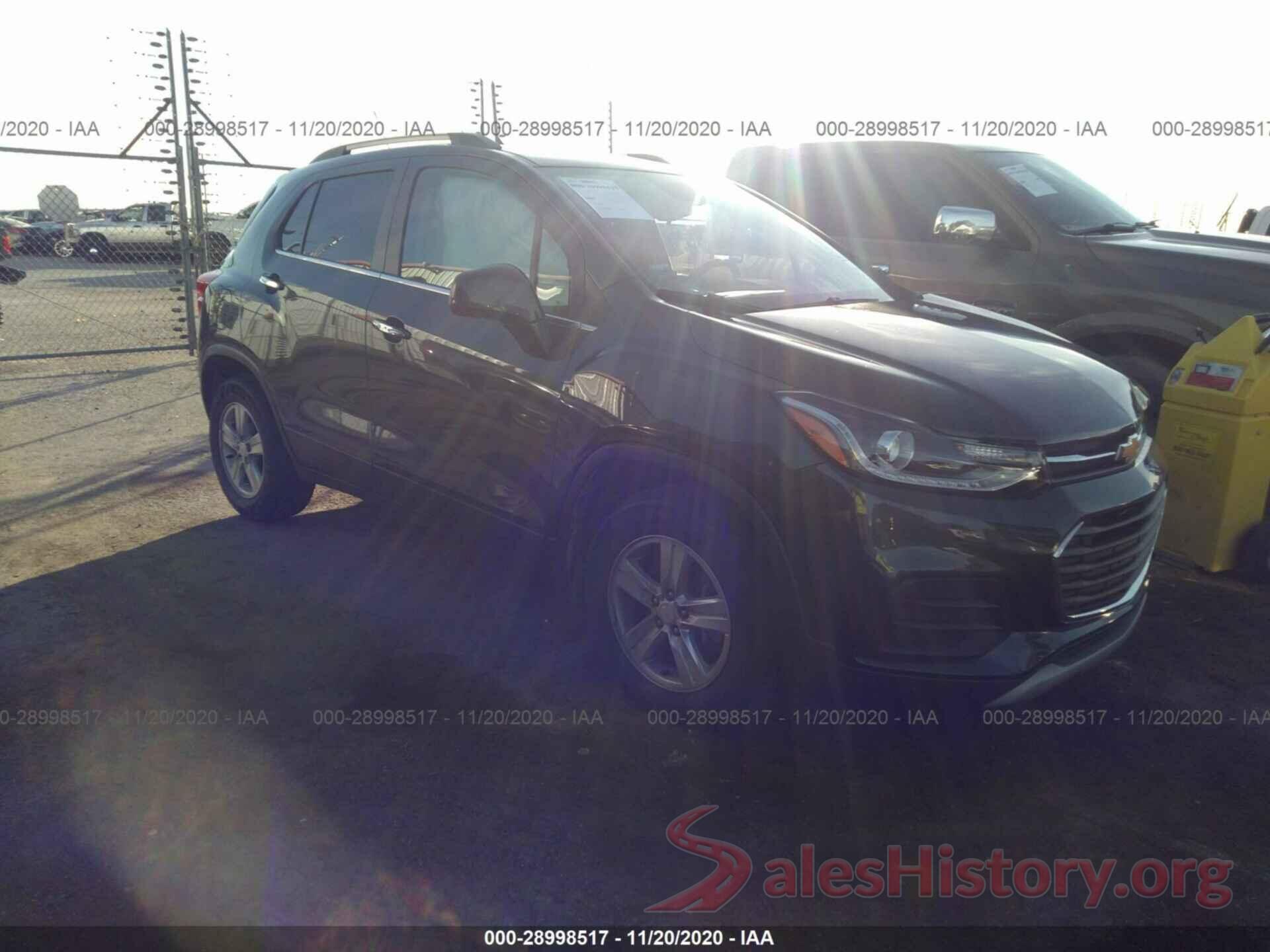 3GNCJLSB2HL284604 2017 CHEVROLET TRAX