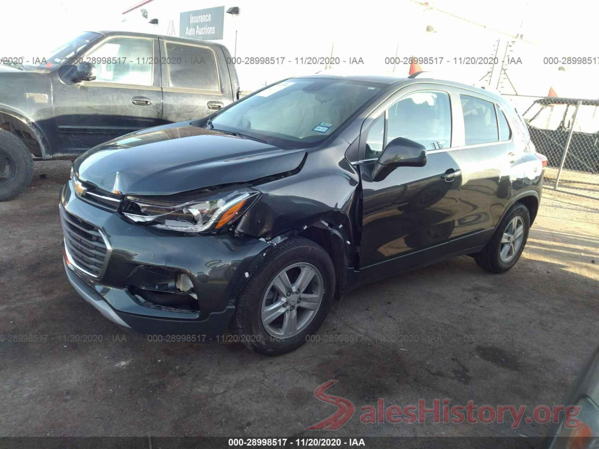 3GNCJLSB2HL284604 2017 CHEVROLET TRAX