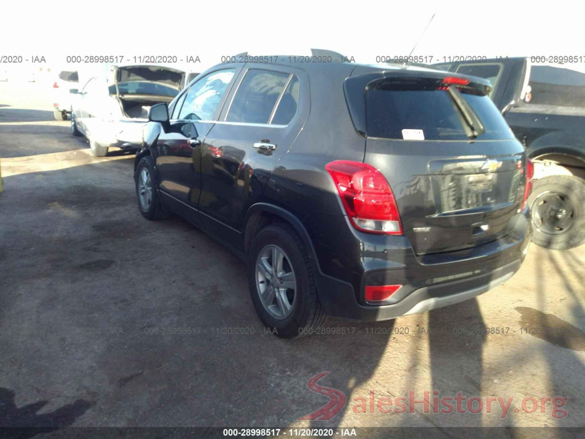 3GNCJLSB2HL284604 2017 CHEVROLET TRAX