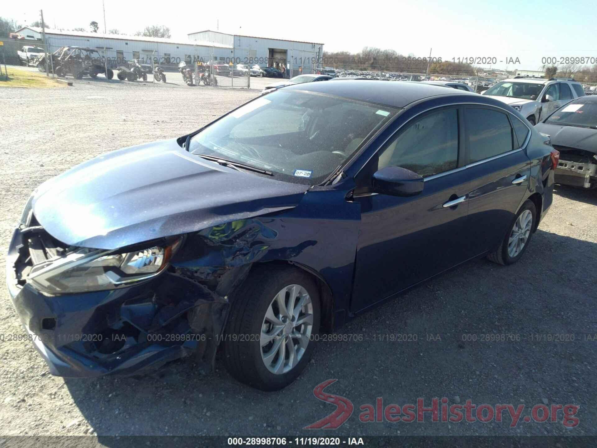 3N1AB7AP1KY346637 2019 NISSAN SENTRA