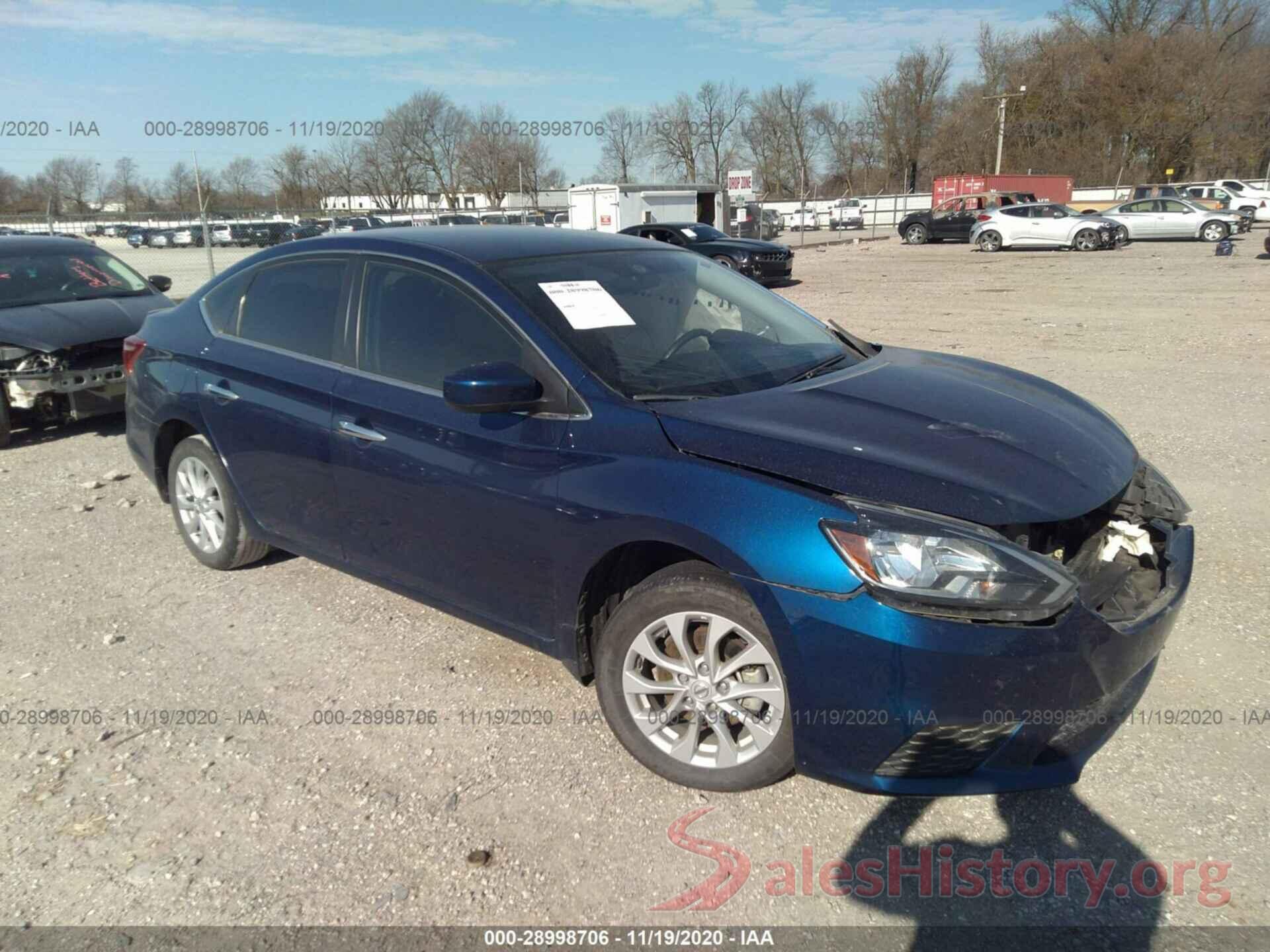 3N1AB7AP1KY346637 2019 NISSAN SENTRA