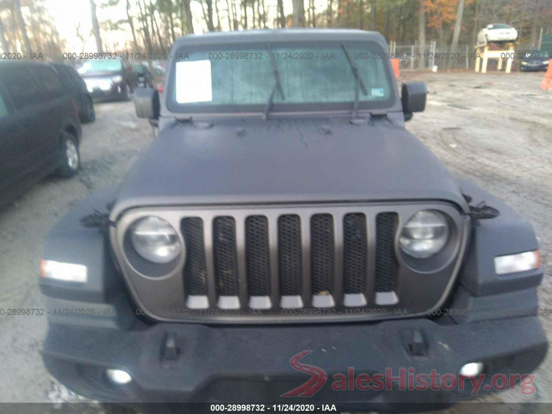 1C4GJXAG4LW217231 2020 JEEP WRANGLER