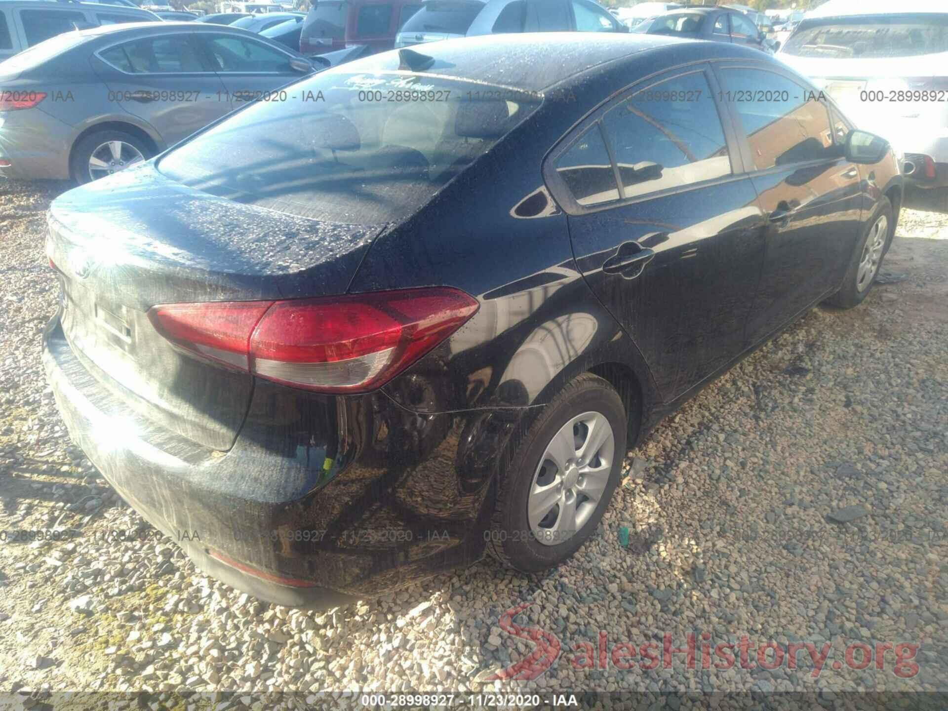 3KPFL4A74HE013857 2017 KIA FORTE