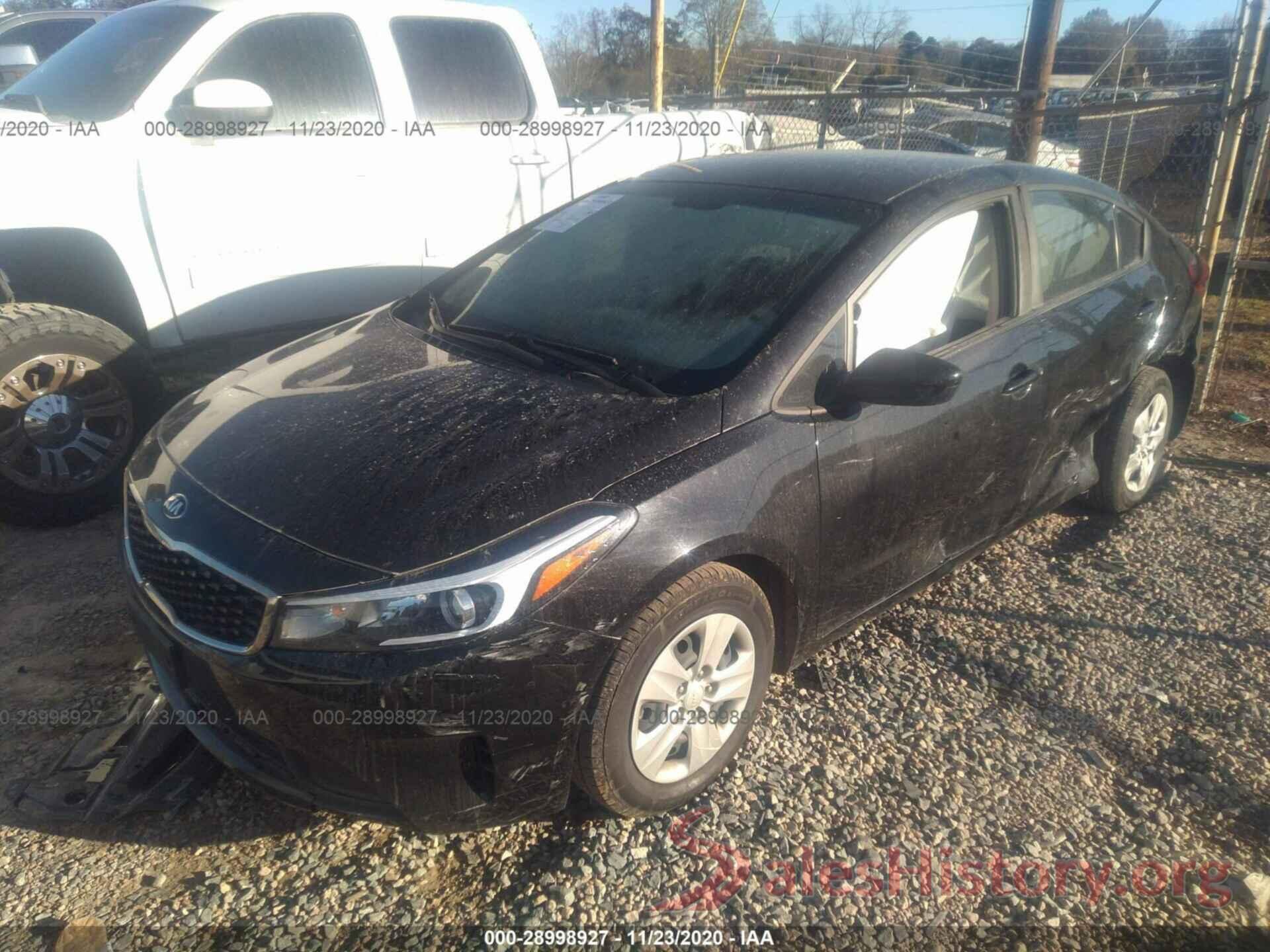 3KPFL4A74HE013857 2017 KIA FORTE