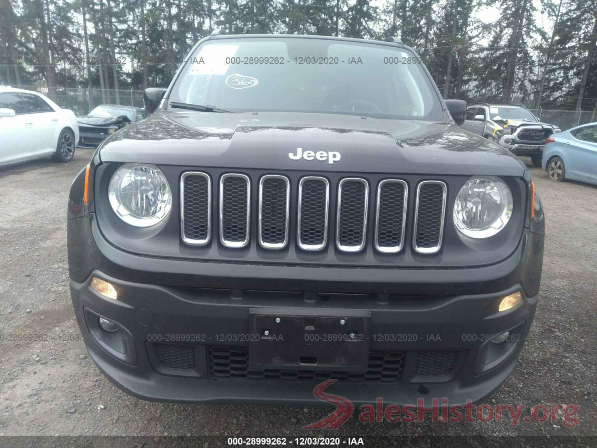 ZACCJBBB4JPG99570 2018 JEEP RENEGADE