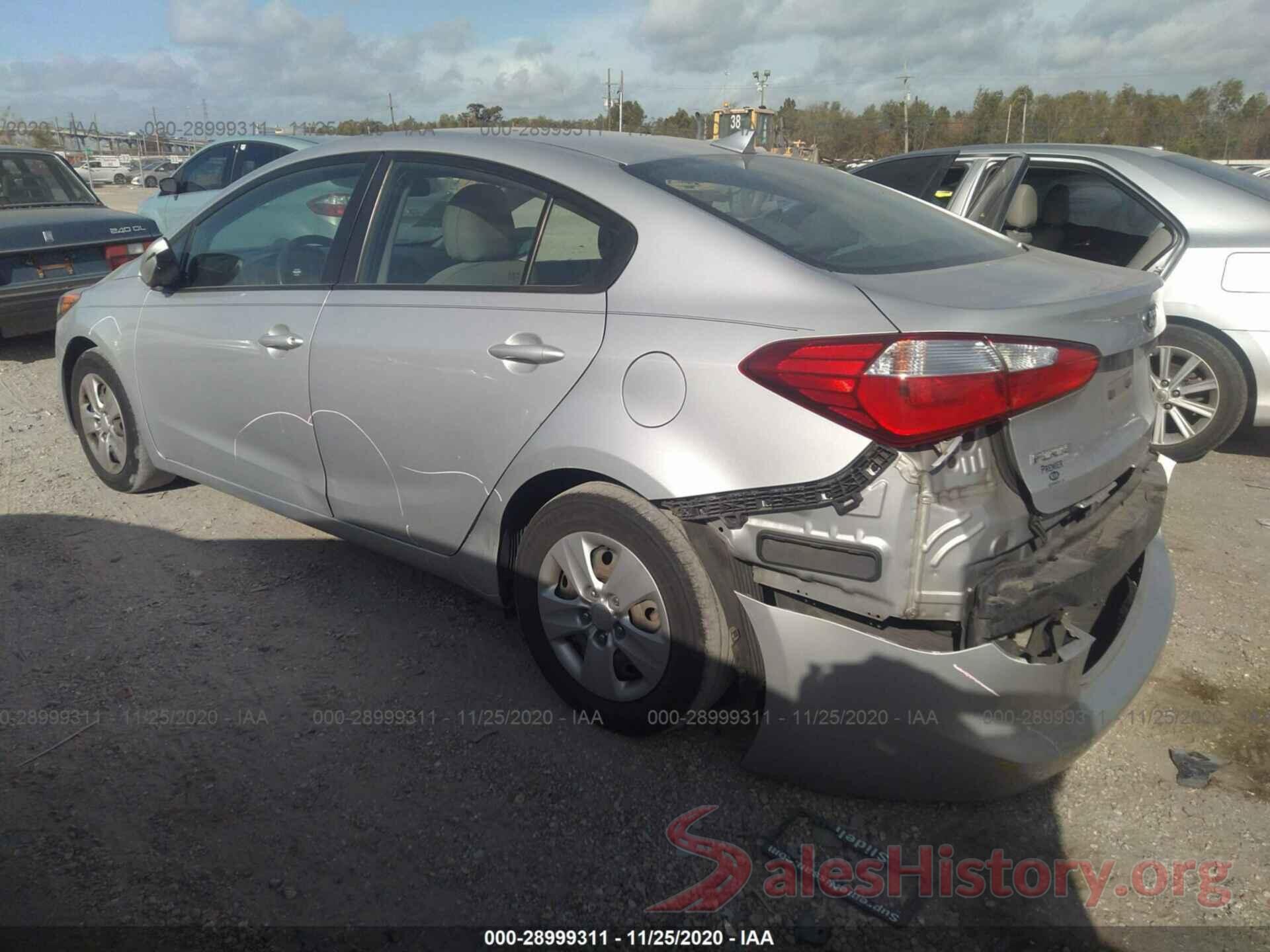 KNAFK4A66G5468632 2016 KIA FORTE