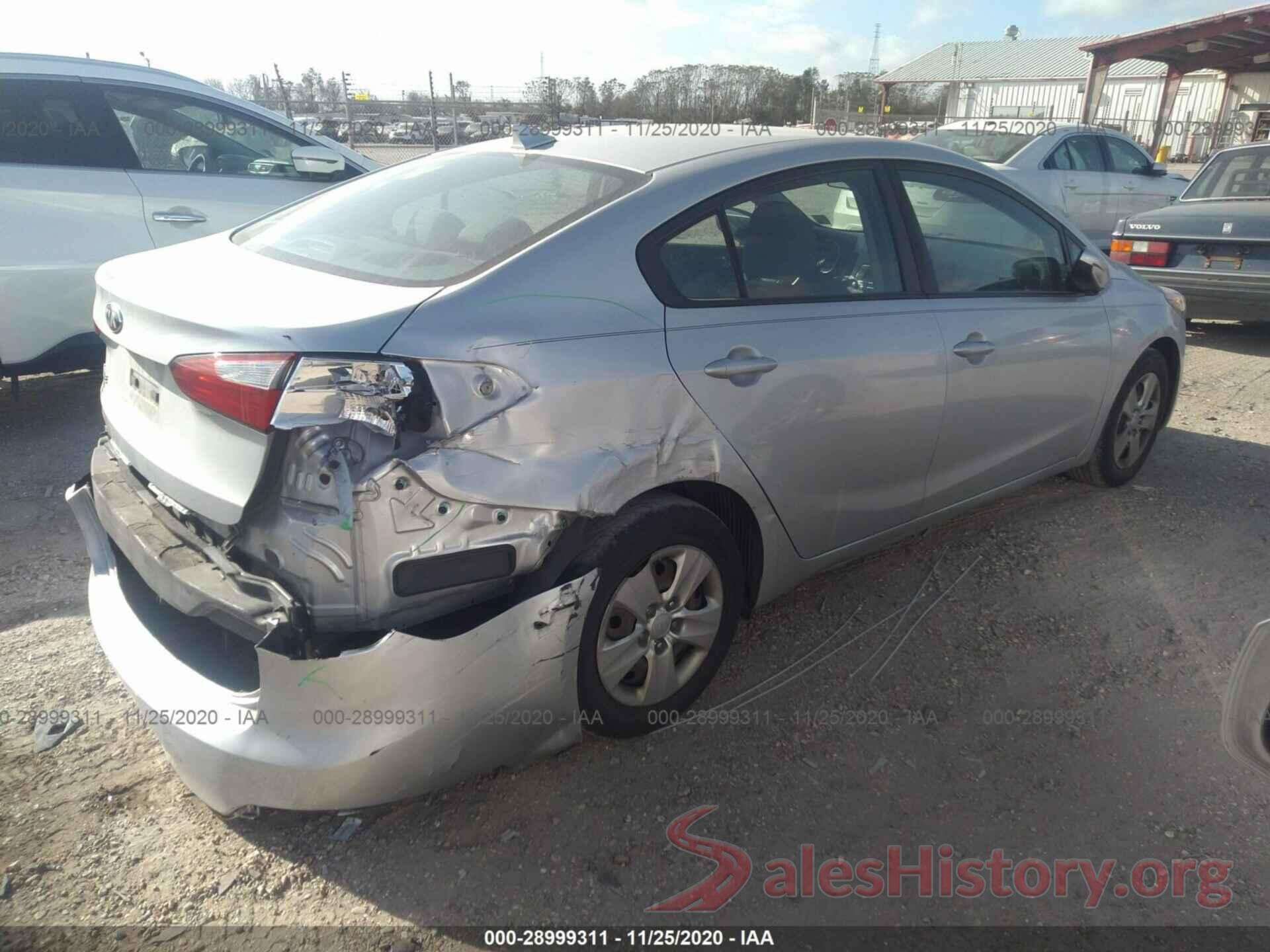 KNAFK4A66G5468632 2016 KIA FORTE