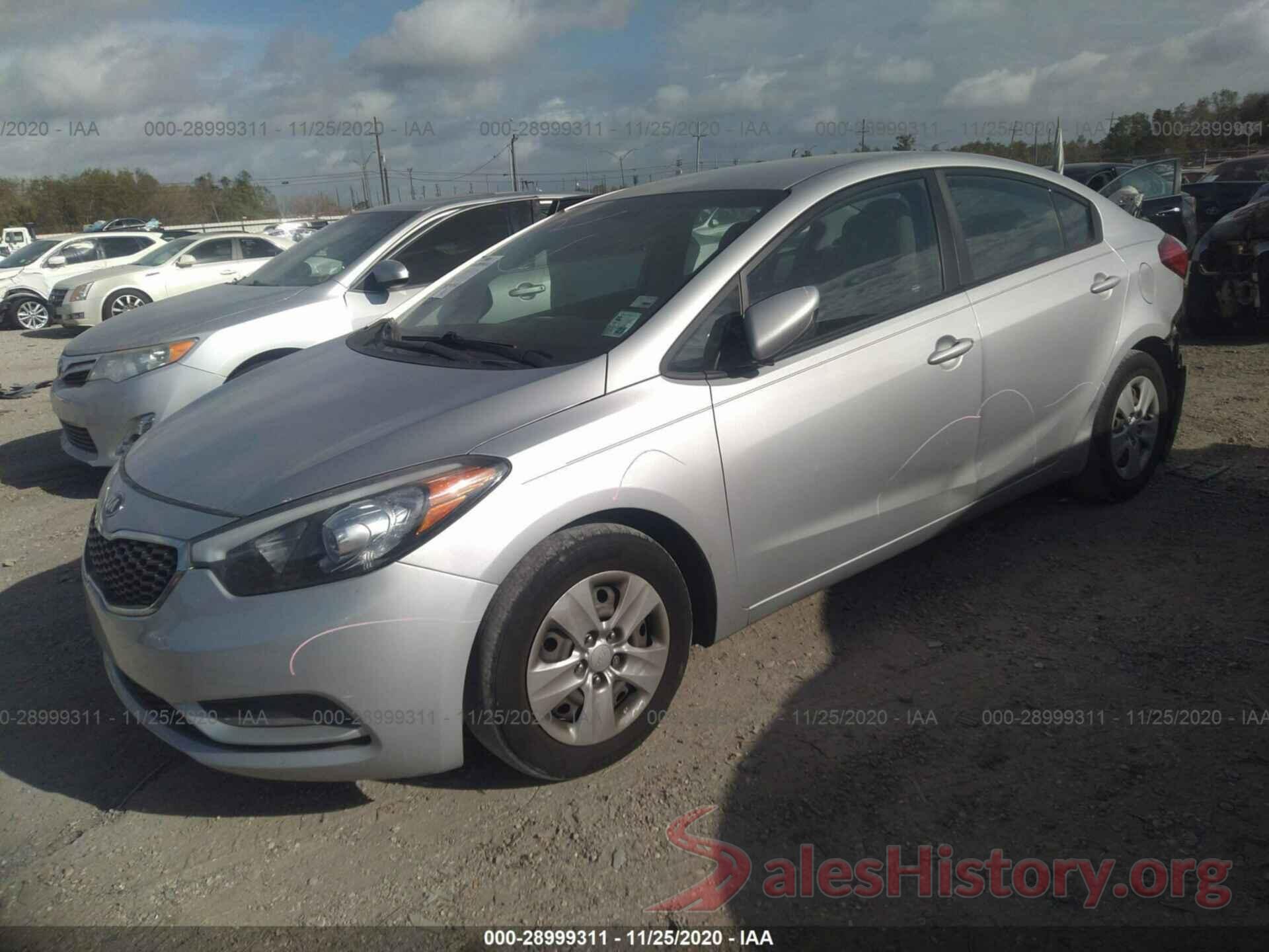 KNAFK4A66G5468632 2016 KIA FORTE