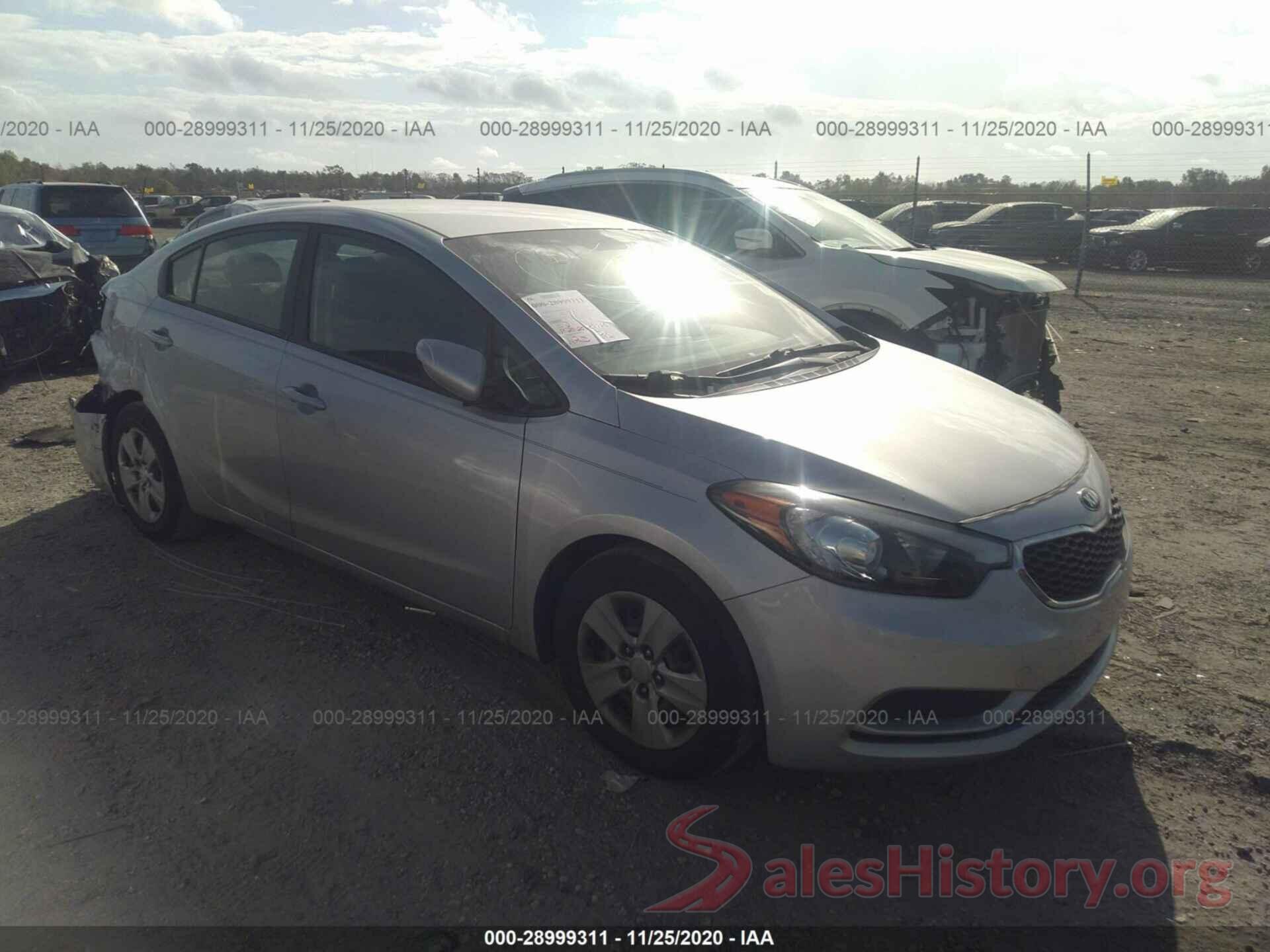 KNAFK4A66G5468632 2016 KIA FORTE