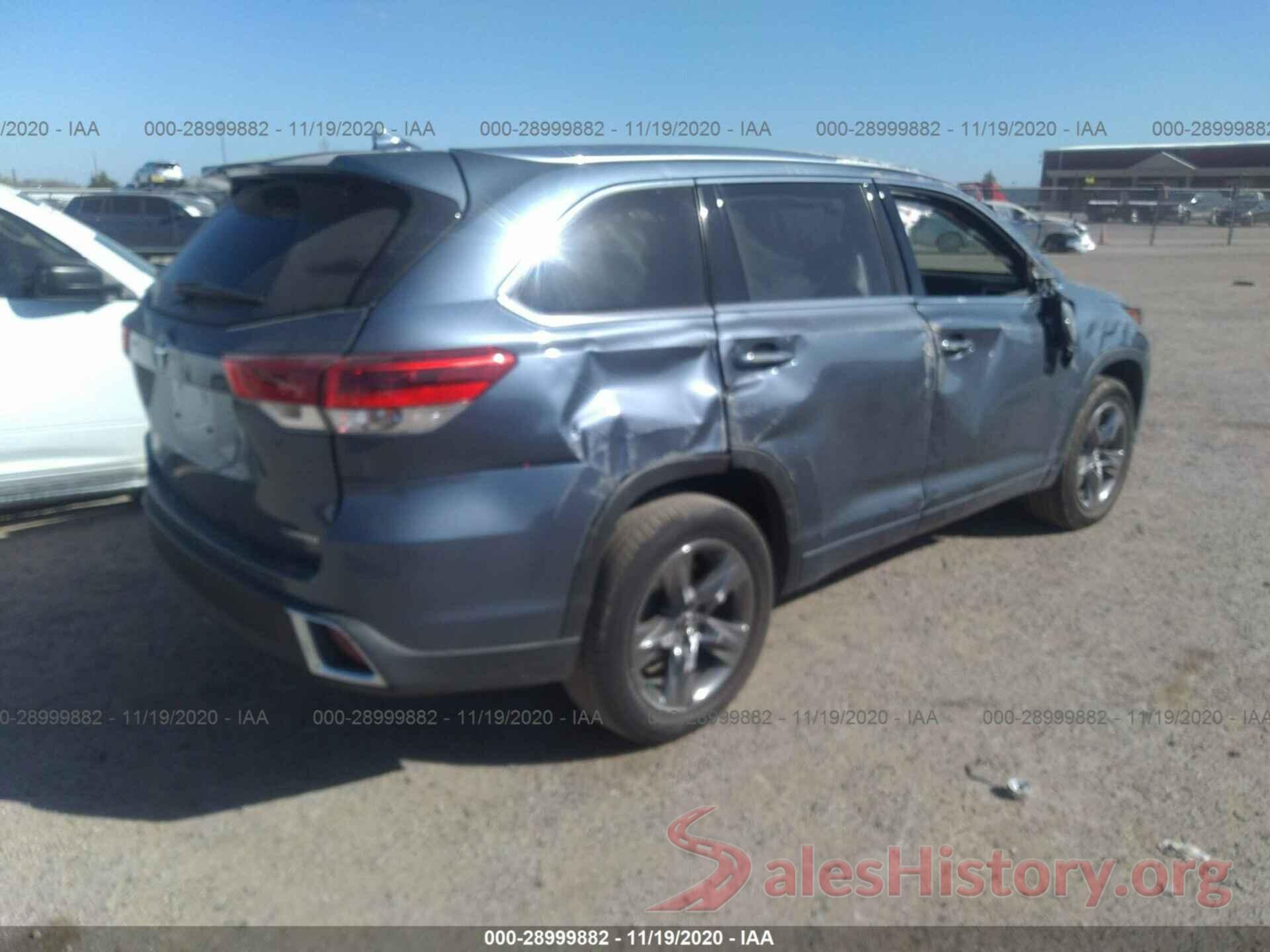 5TDYZRFH6KS334513 2019 TOYOTA HIGHLANDER