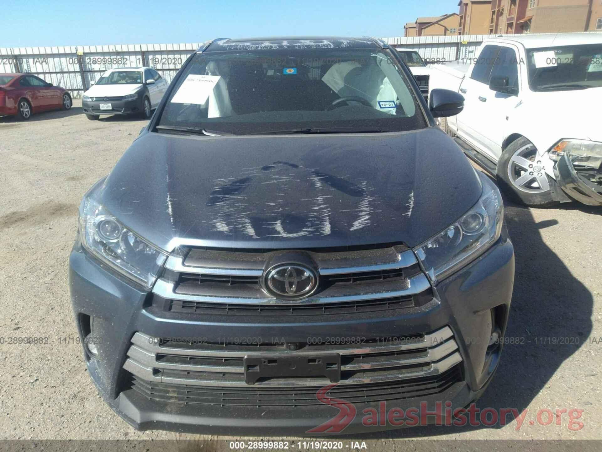 5TDYZRFH6KS334513 2019 TOYOTA HIGHLANDER