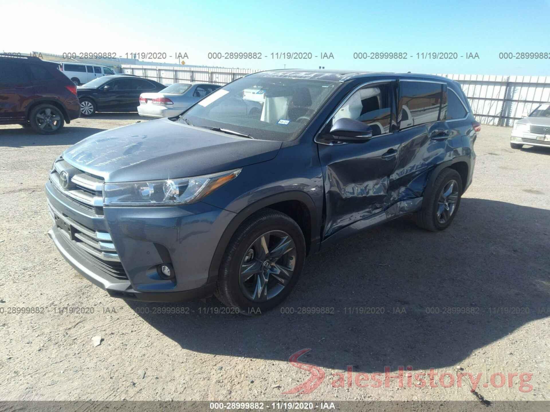 5TDYZRFH6KS334513 2019 TOYOTA HIGHLANDER