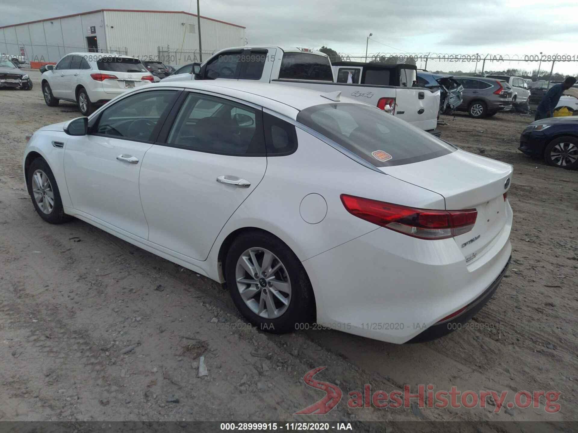 KNAGT4L31G5091115 2016 KIA OPTIMA