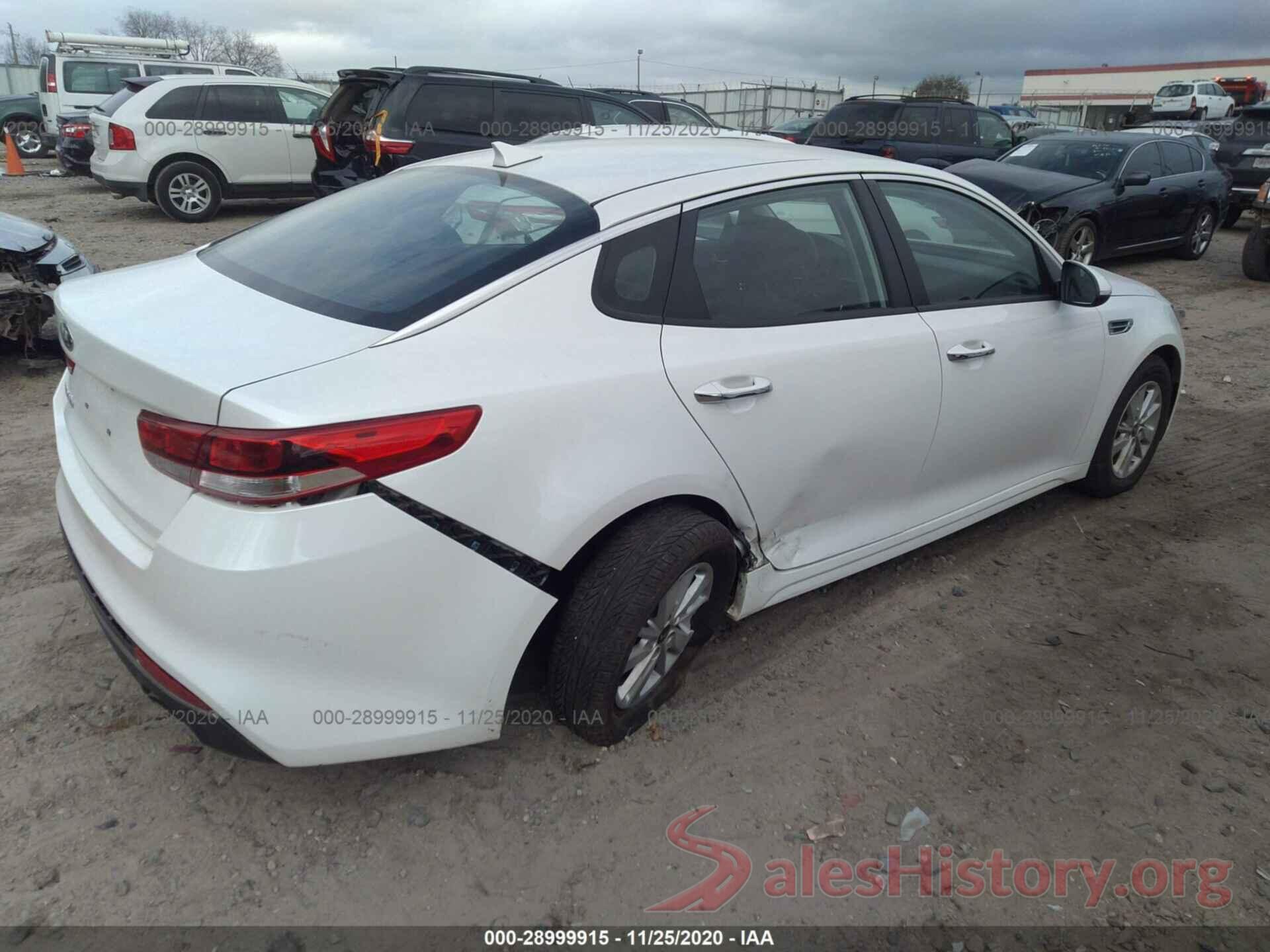 KNAGT4L31G5091115 2016 KIA OPTIMA