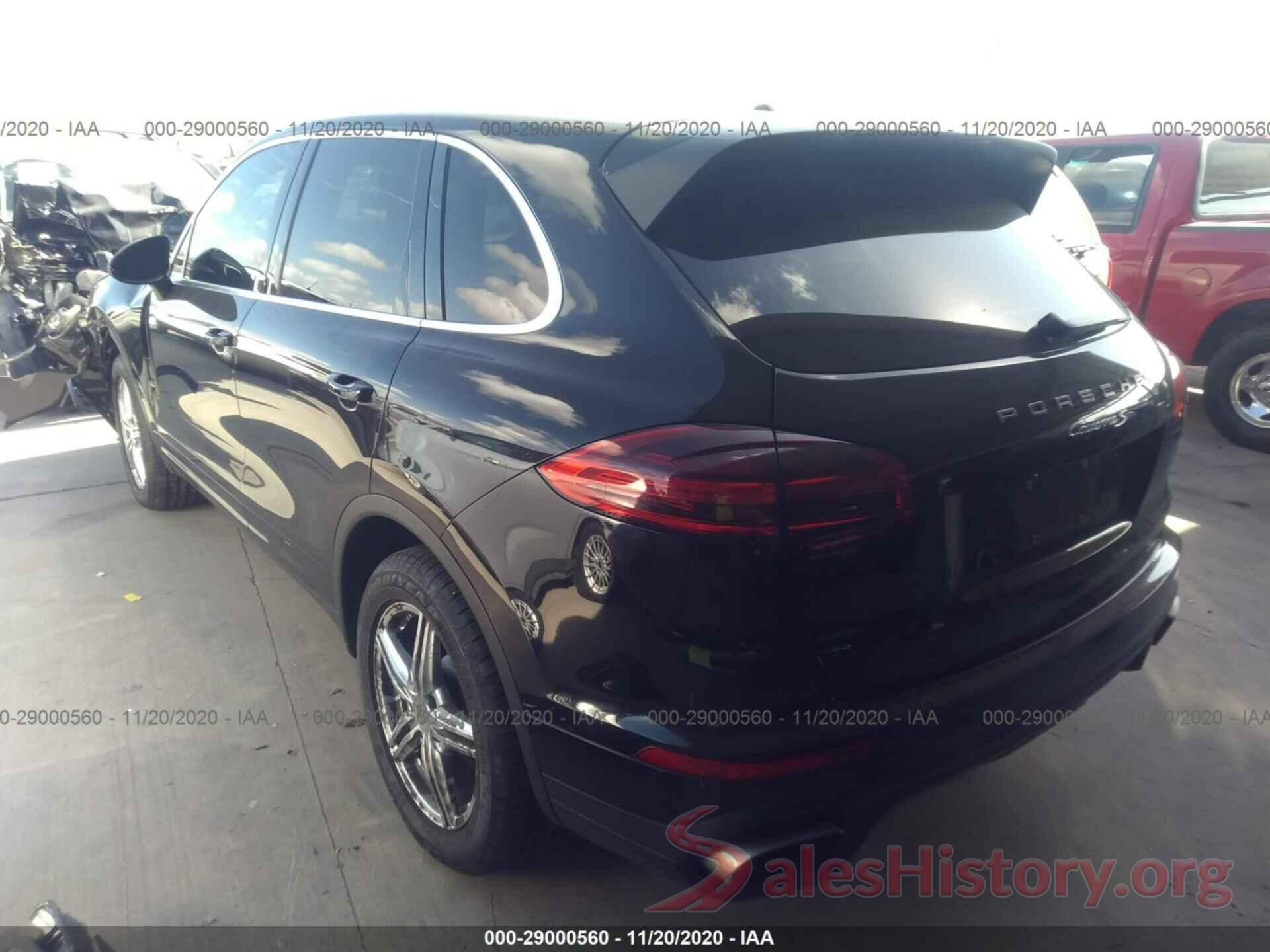 WP1AA2A29GKA36392 2016 PORSCHE CAYENNE