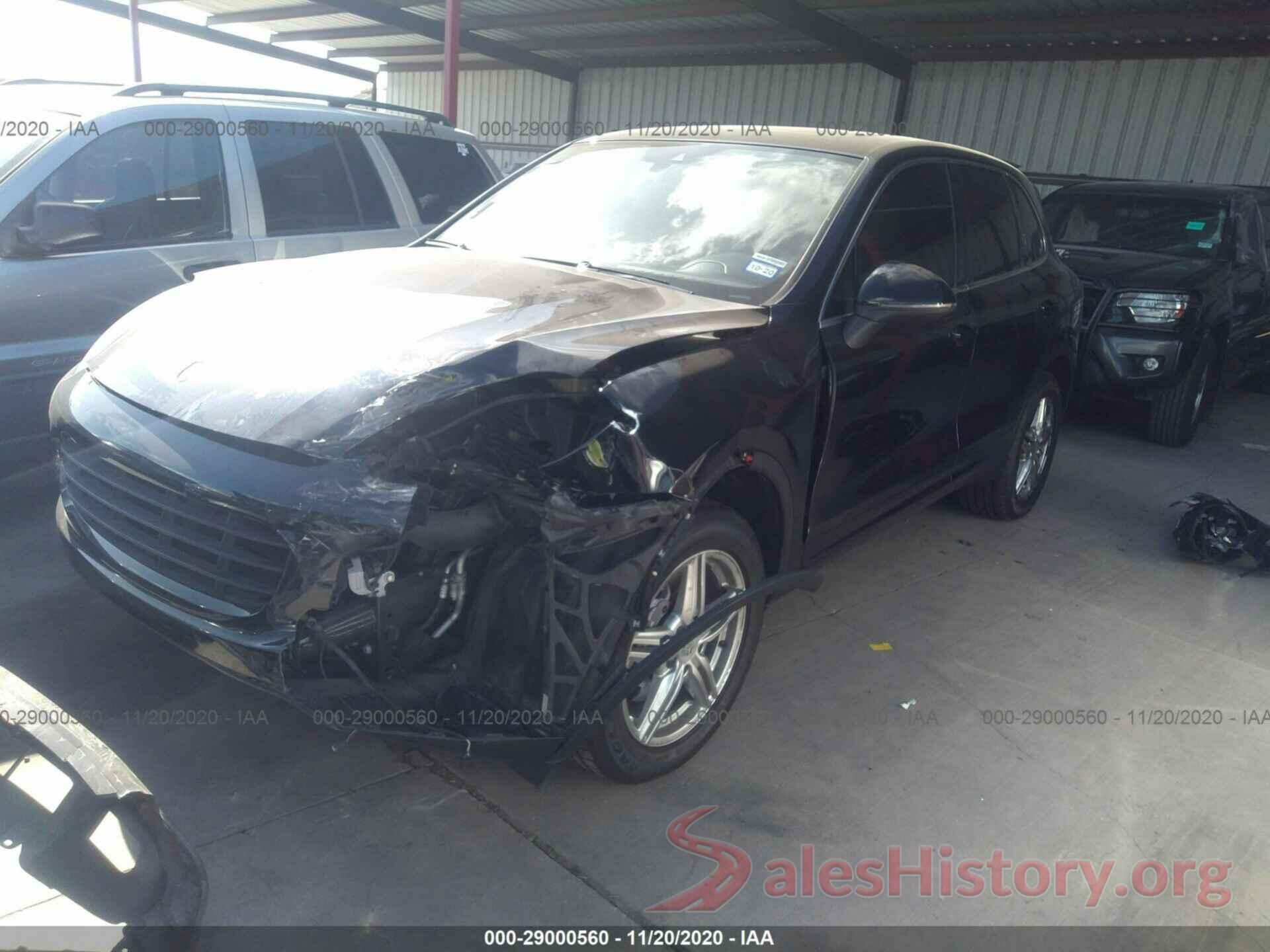 WP1AA2A29GKA36392 2016 PORSCHE CAYENNE