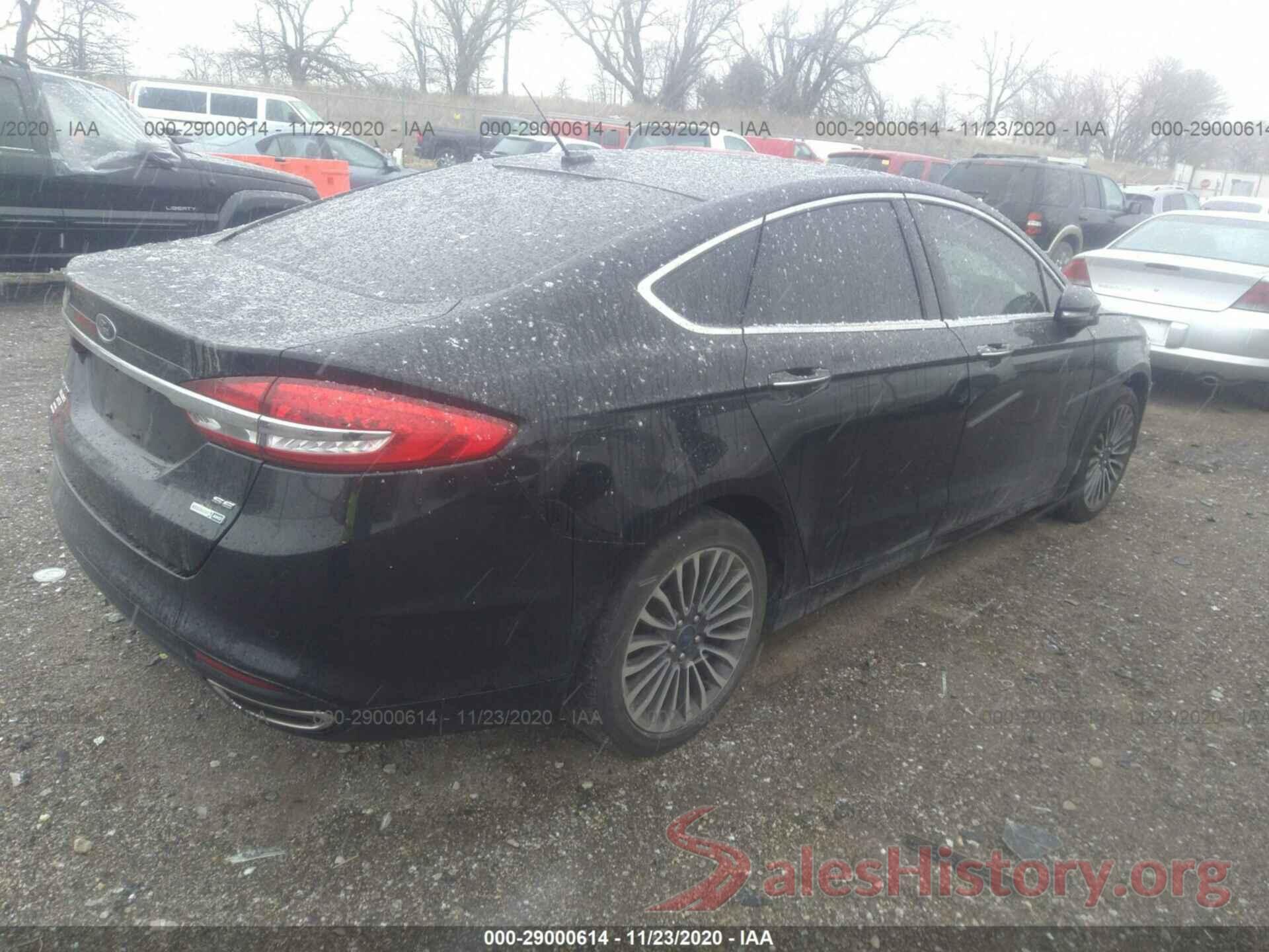 3FA6P0T91HR291982 2017 FORD FUSION