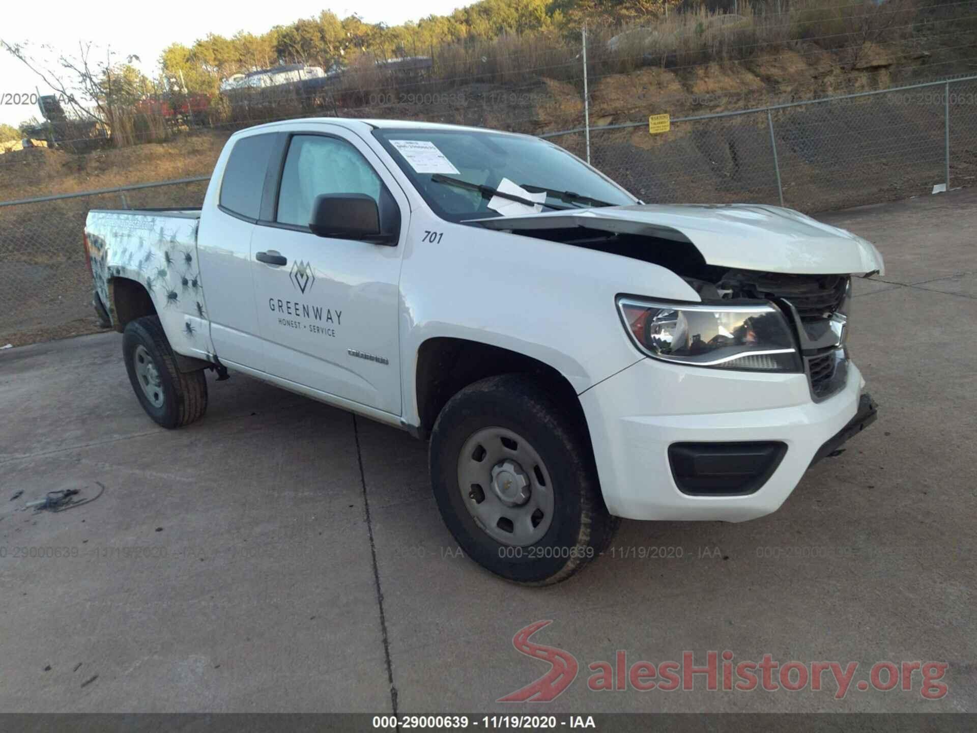 1GCHSBEA7J1230866 2018 CHEVROLET COLORADO