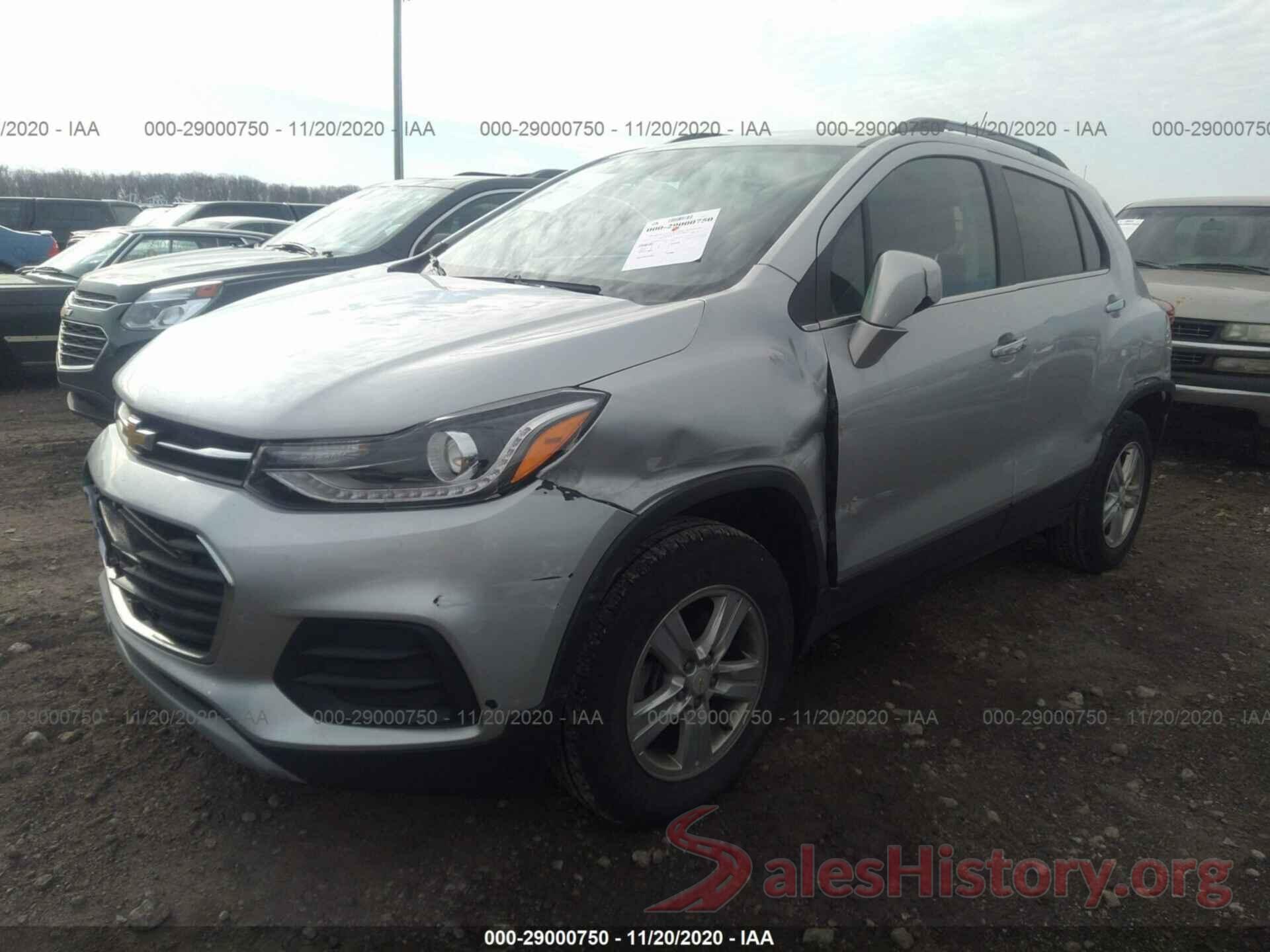 3GNCJPSB6KL161614 2019 CHEVROLET TRAX