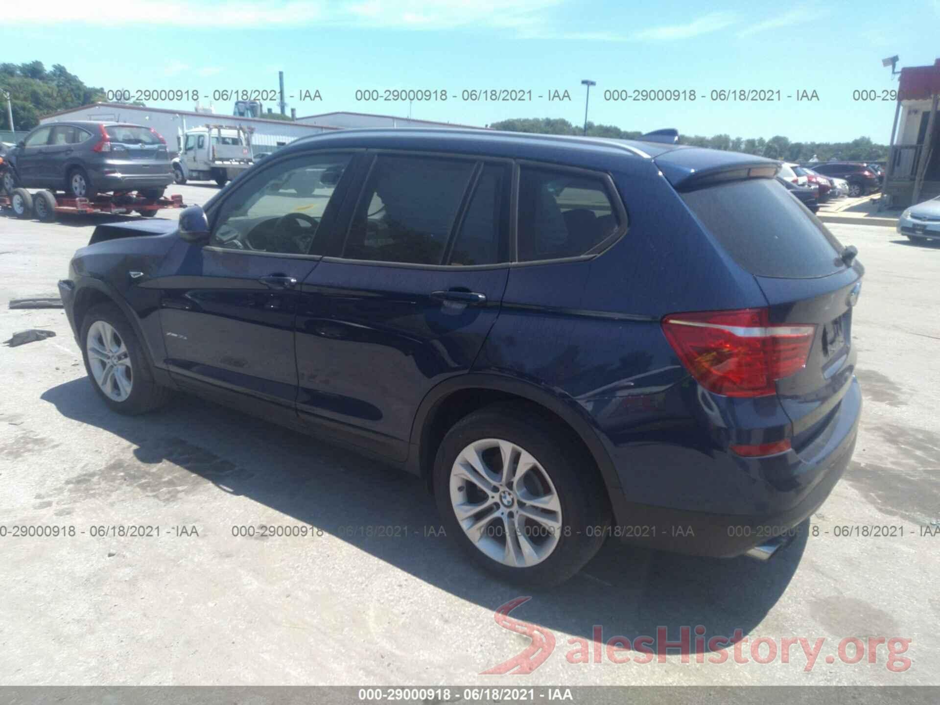 5UXWX7C57G0S17737 2016 BMW X3