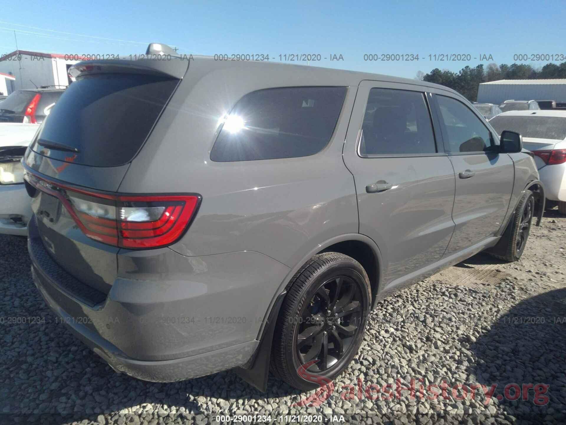 1C4RDHAG4LC172072 2020 DODGE DURANGO