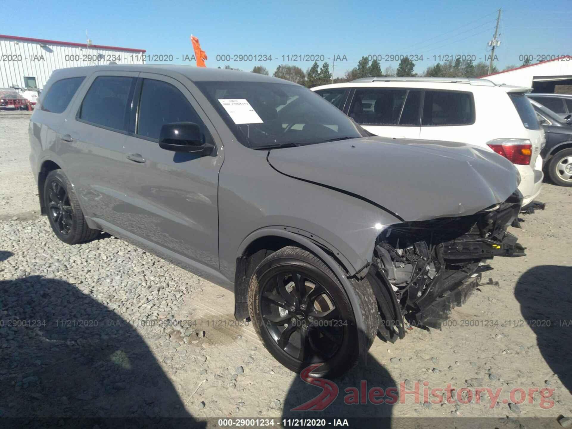 1C4RDHAG4LC172072 2020 DODGE DURANGO