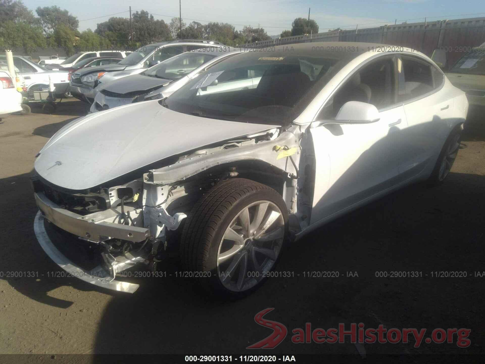 5YJ3E1EA4KF476486 2019 TESLA MODEL 3