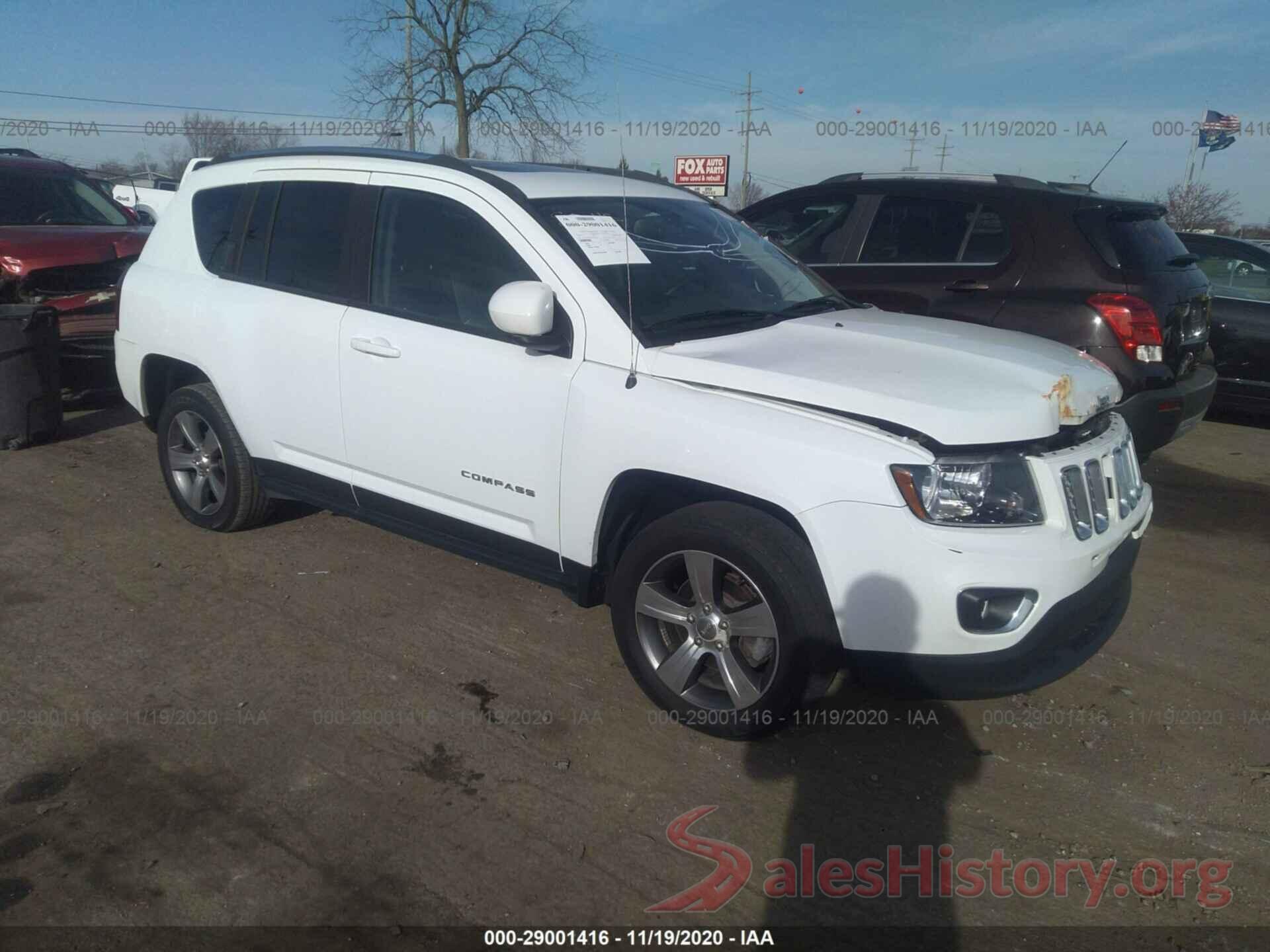 1C4NJCEB9HD186186 2017 JEEP COMPASS