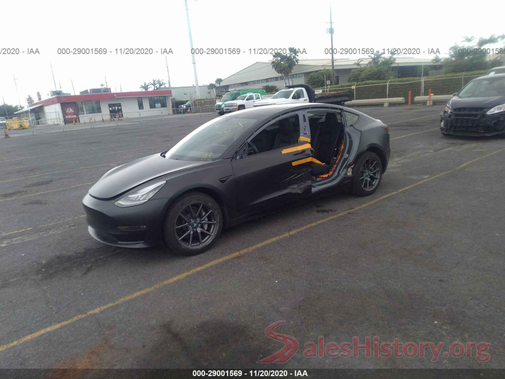 5YJ3E1EAXKF298535 2019 TESLA MODEL 3