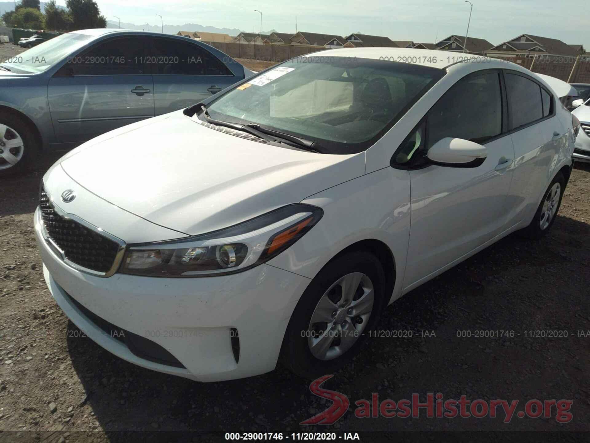 3KPFK4A71HE113613 2017 KIA FORTE