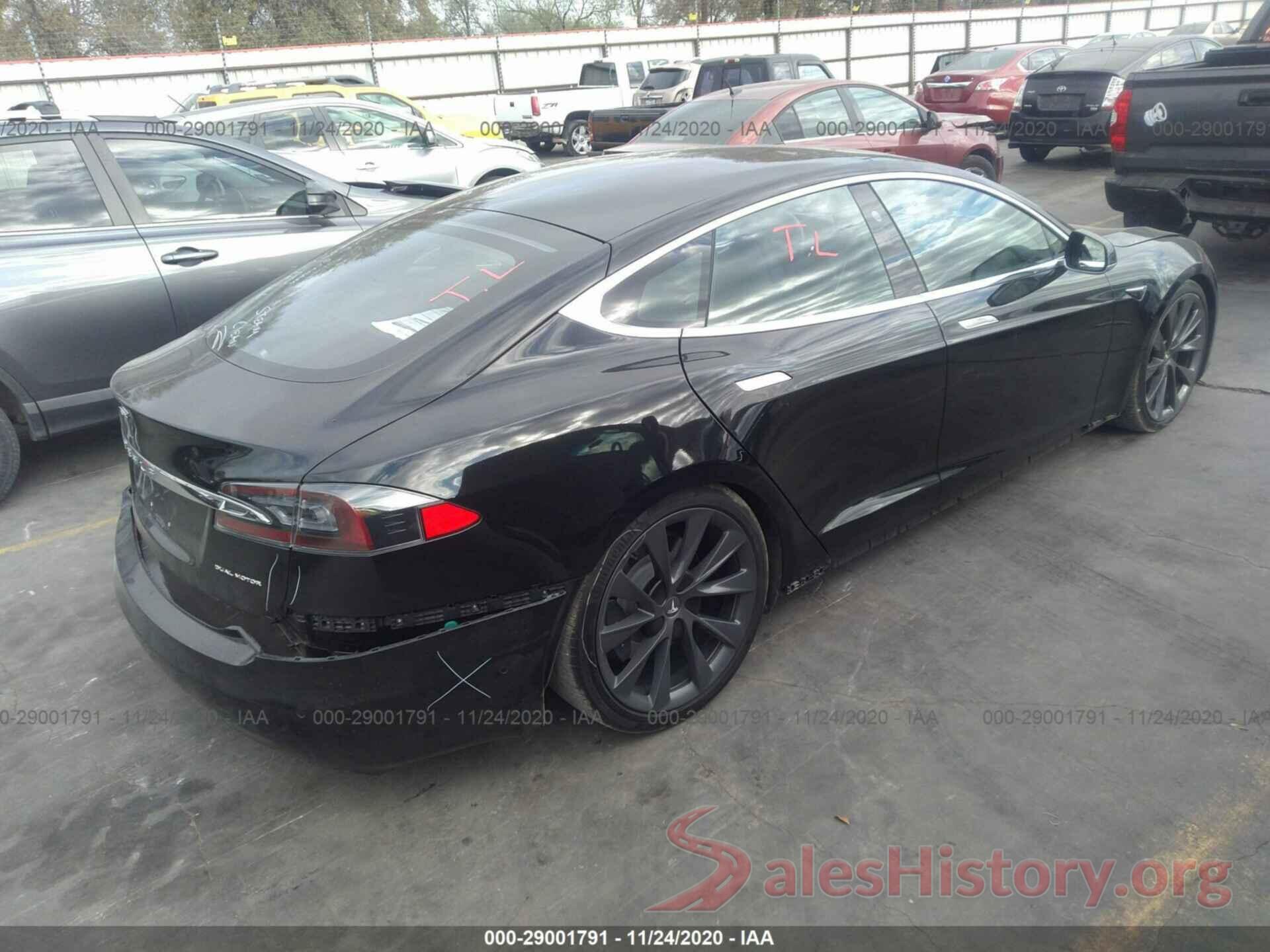 5YJSA1E24KF347907 2019 TESLA MODEL S