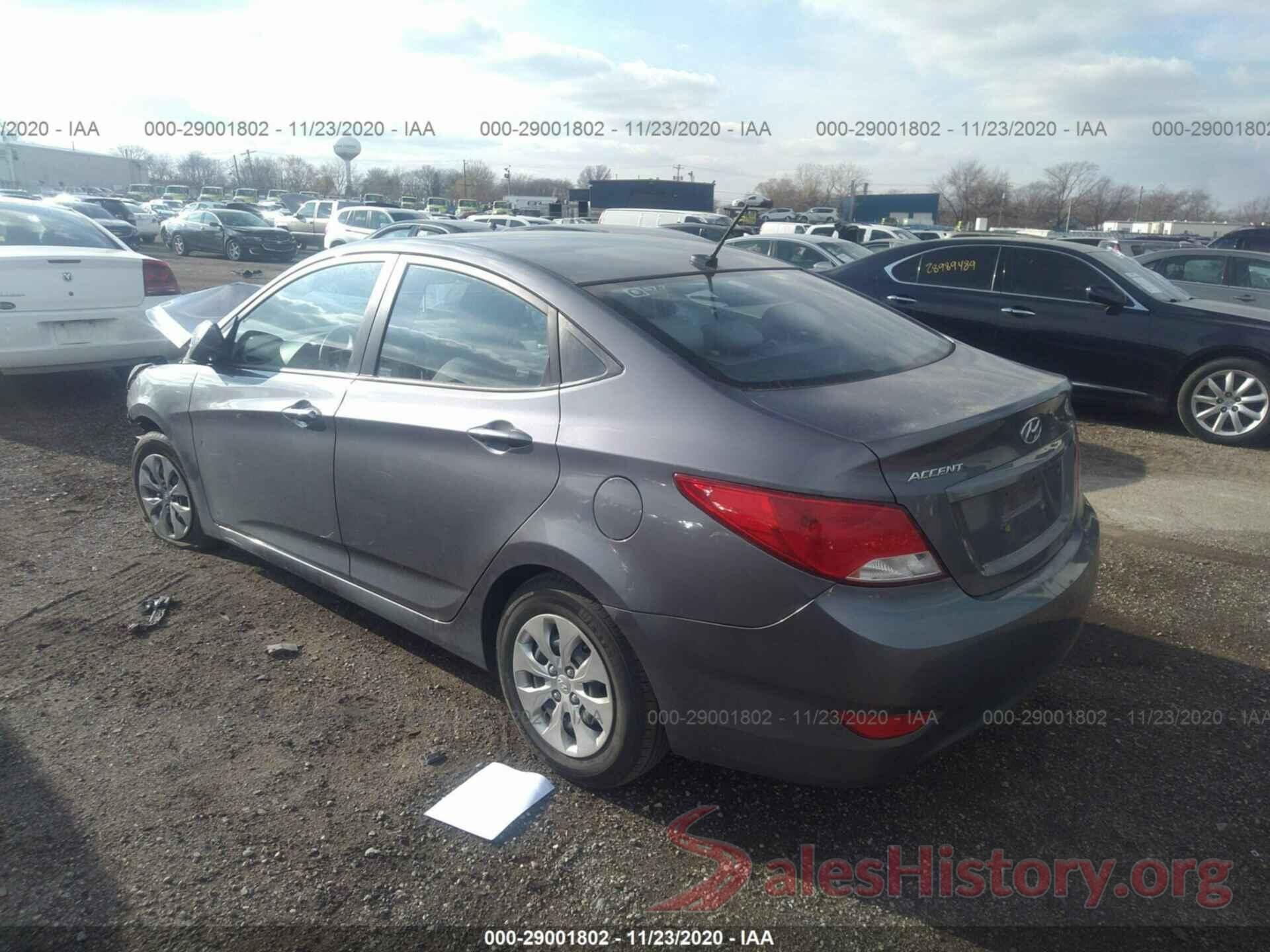 KMHCT4AE9GU983202 2016 HYUNDAI ACCENT