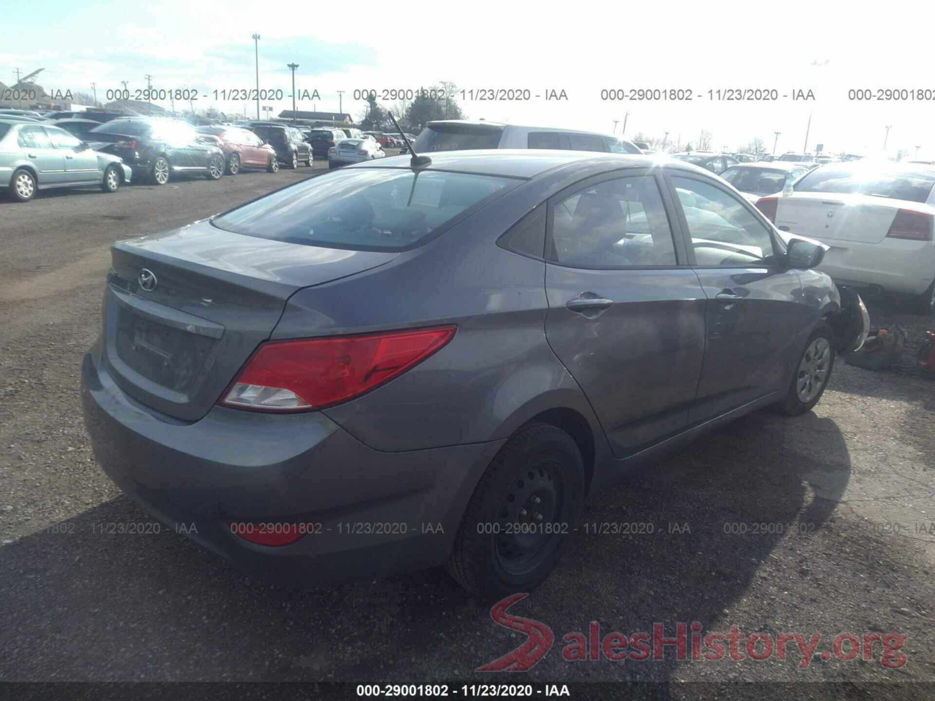 KMHCT4AE9GU983202 2016 HYUNDAI ACCENT