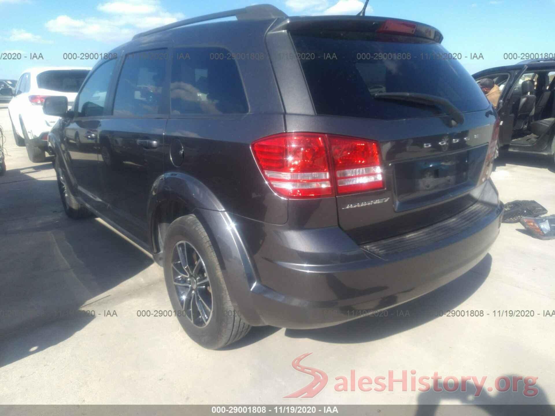 3C4PDCAB6JT236838 2018 DODGE JOURNEY