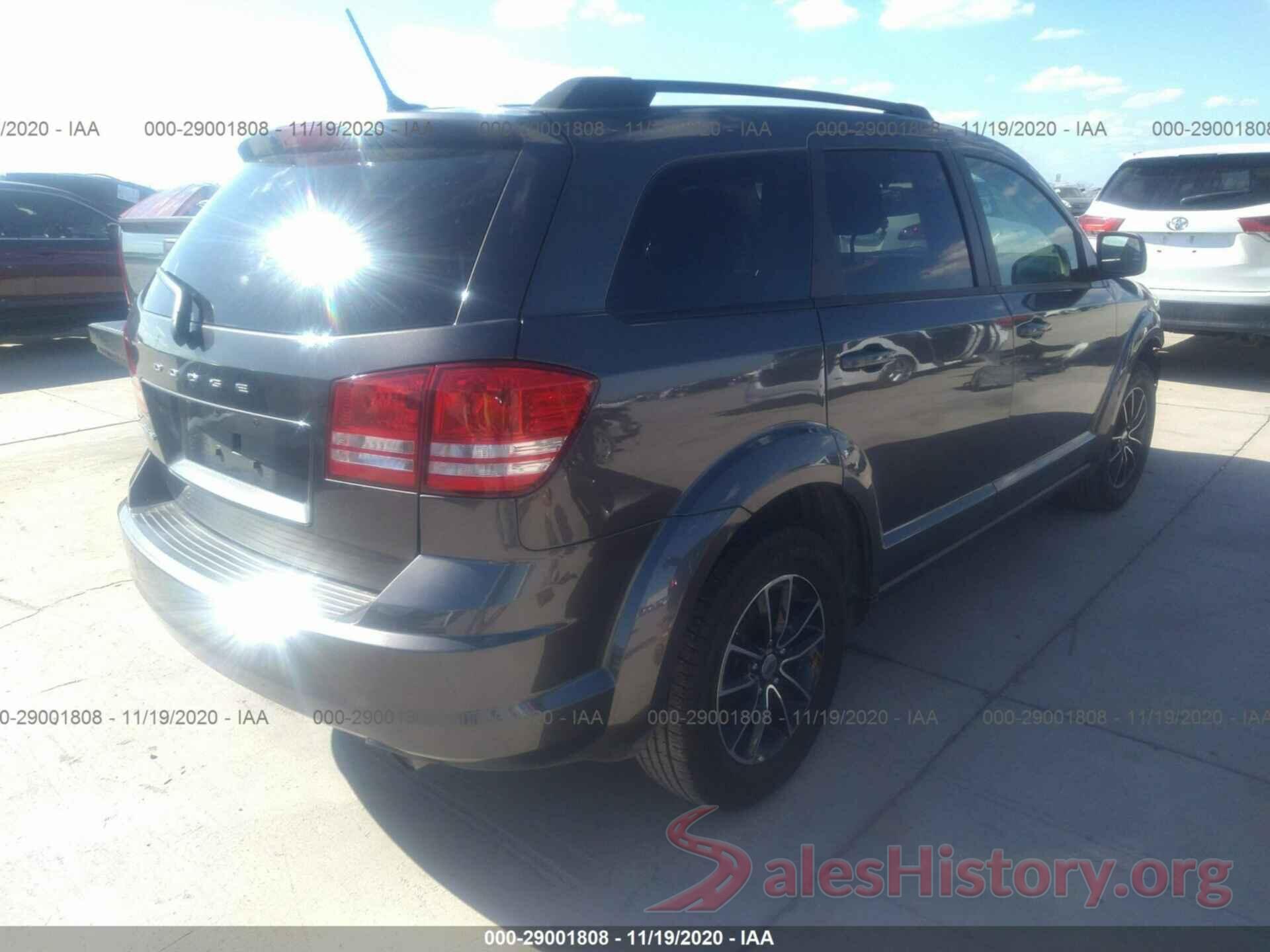 3C4PDCAB6JT236838 2018 DODGE JOURNEY